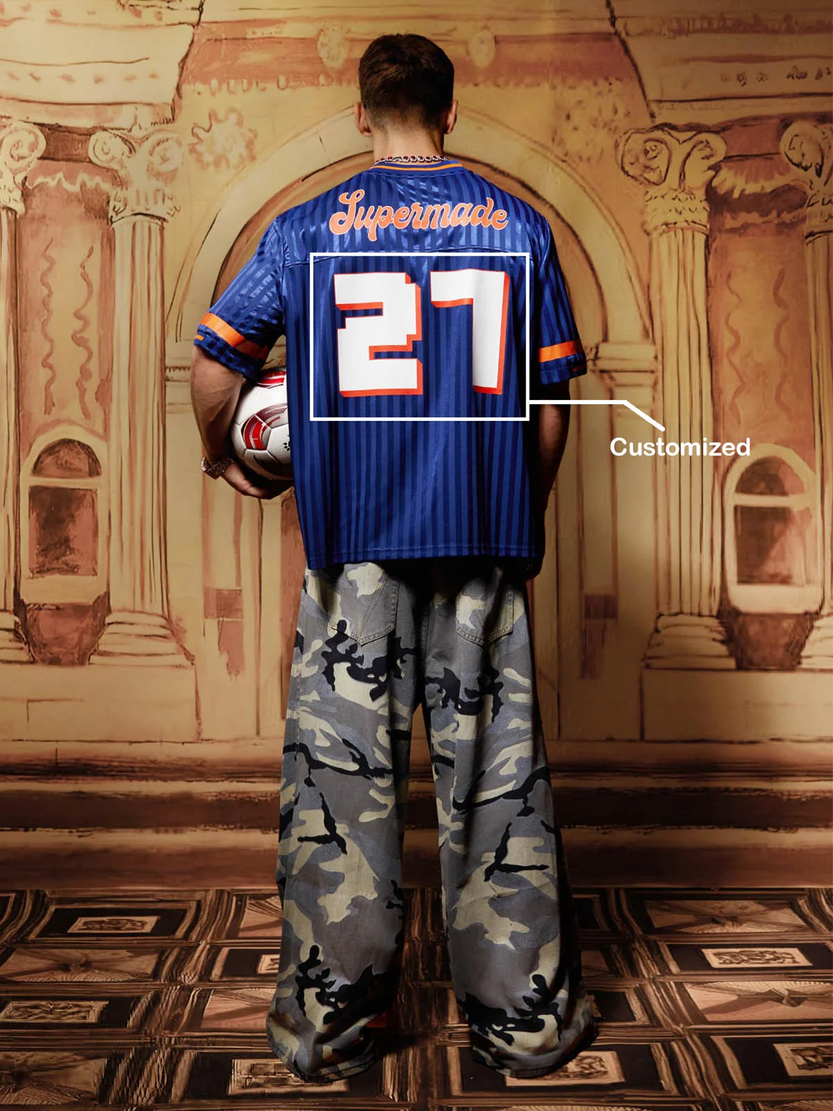 Original Striped Baseball Jersey T-Shirt - 2394 - Image 2