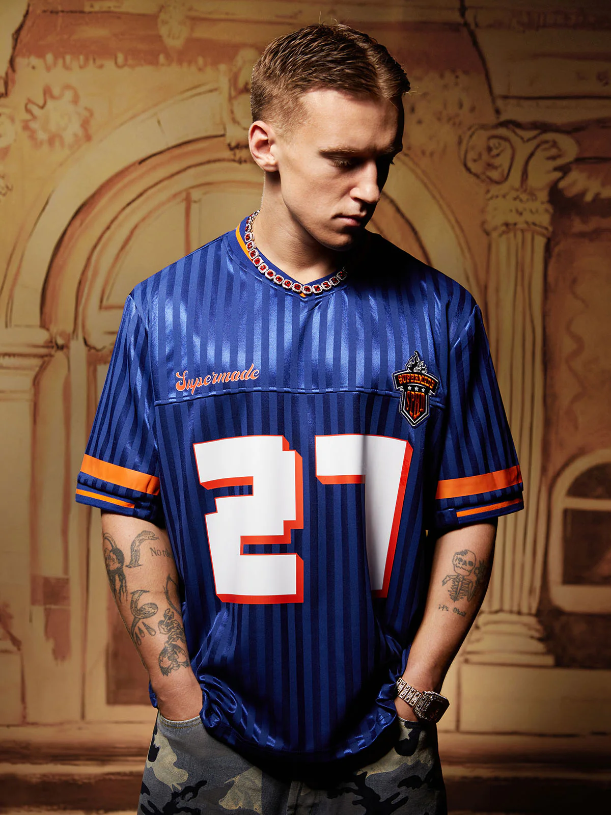 Original Striped Baseball Jersey T-Shirt - 2394 - Image 4