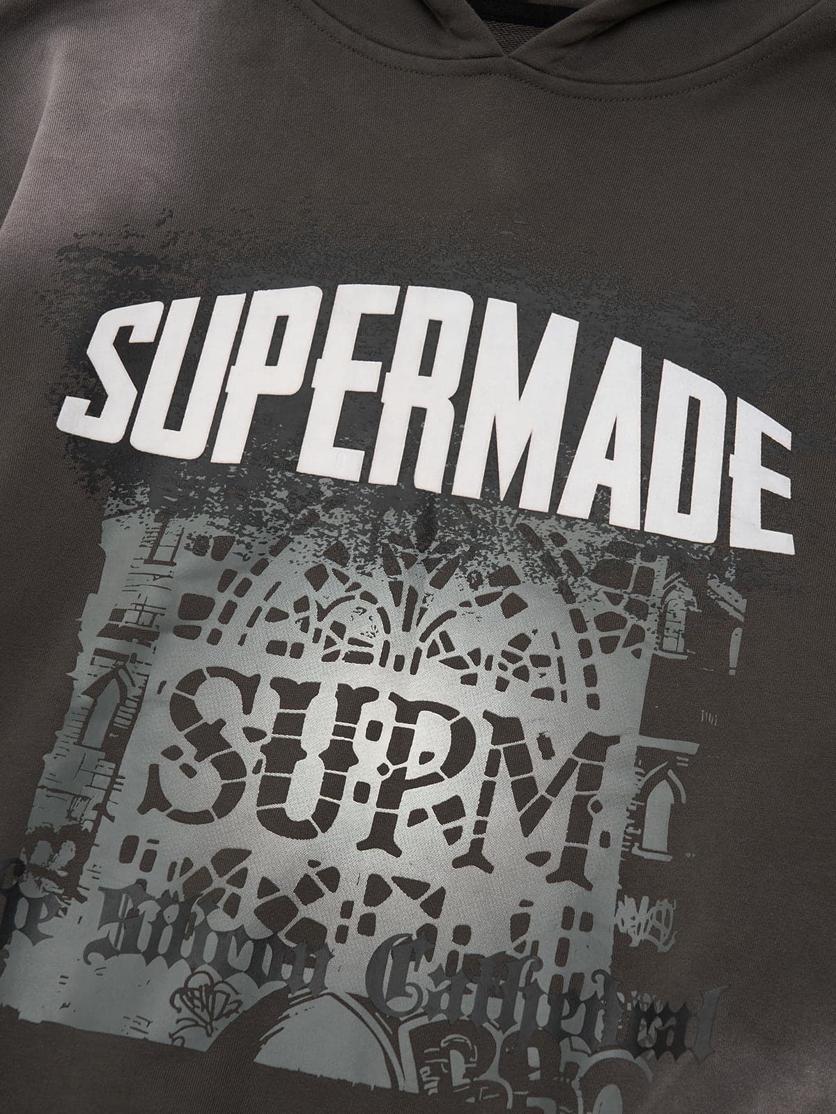 SUPM Dark Ombre Cathedral Hoodie - Image 13