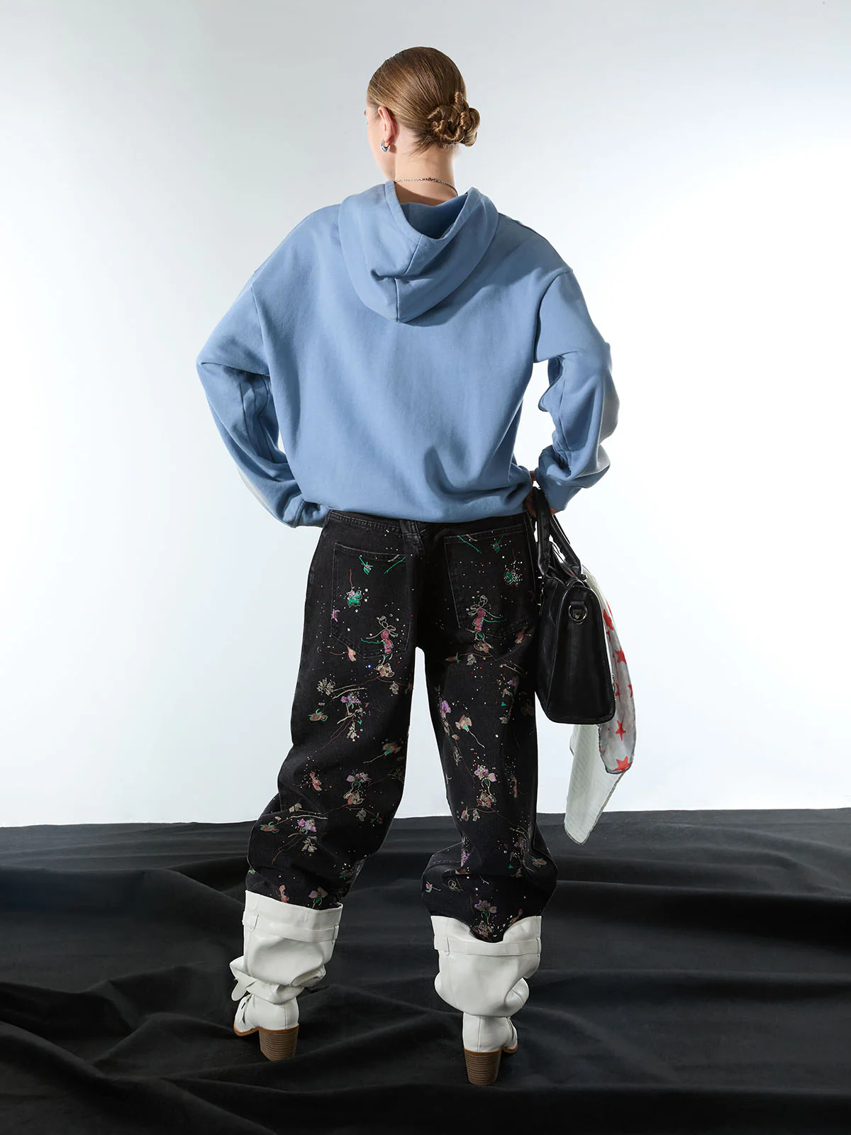 SUPM Dark Ombre Cathedral Hoodie - Image 7
