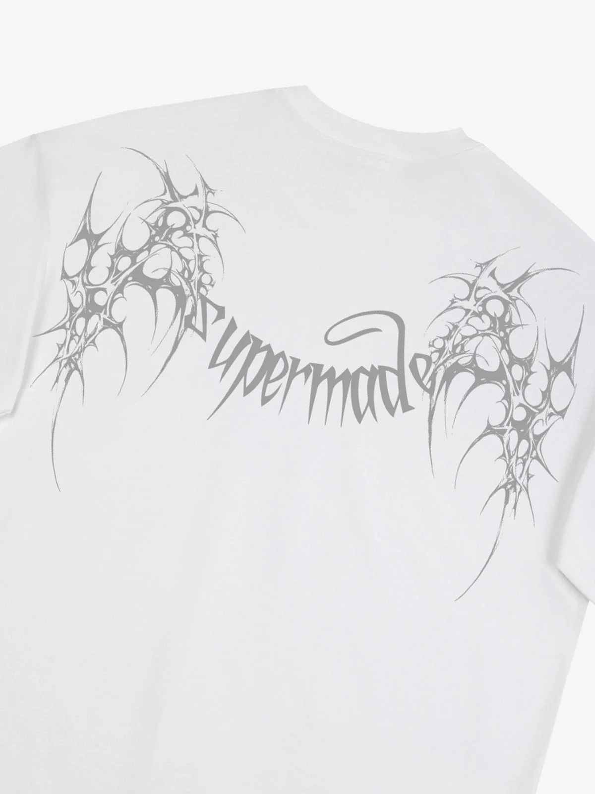 SUPM Gothic Sharp Letter Graphic T-Shirt - Image 25