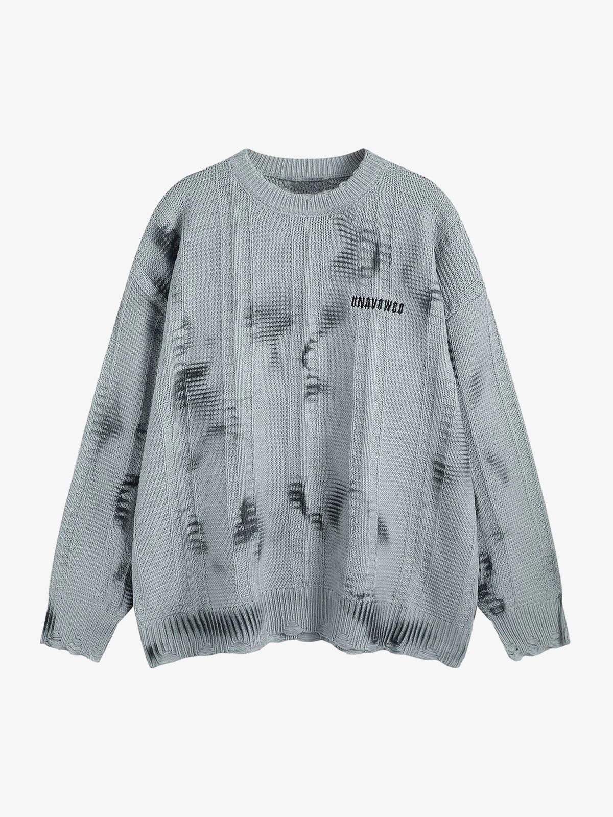 Thesupermade Tie-Dye Wasteland Style Sweater - 2187 - Image 2