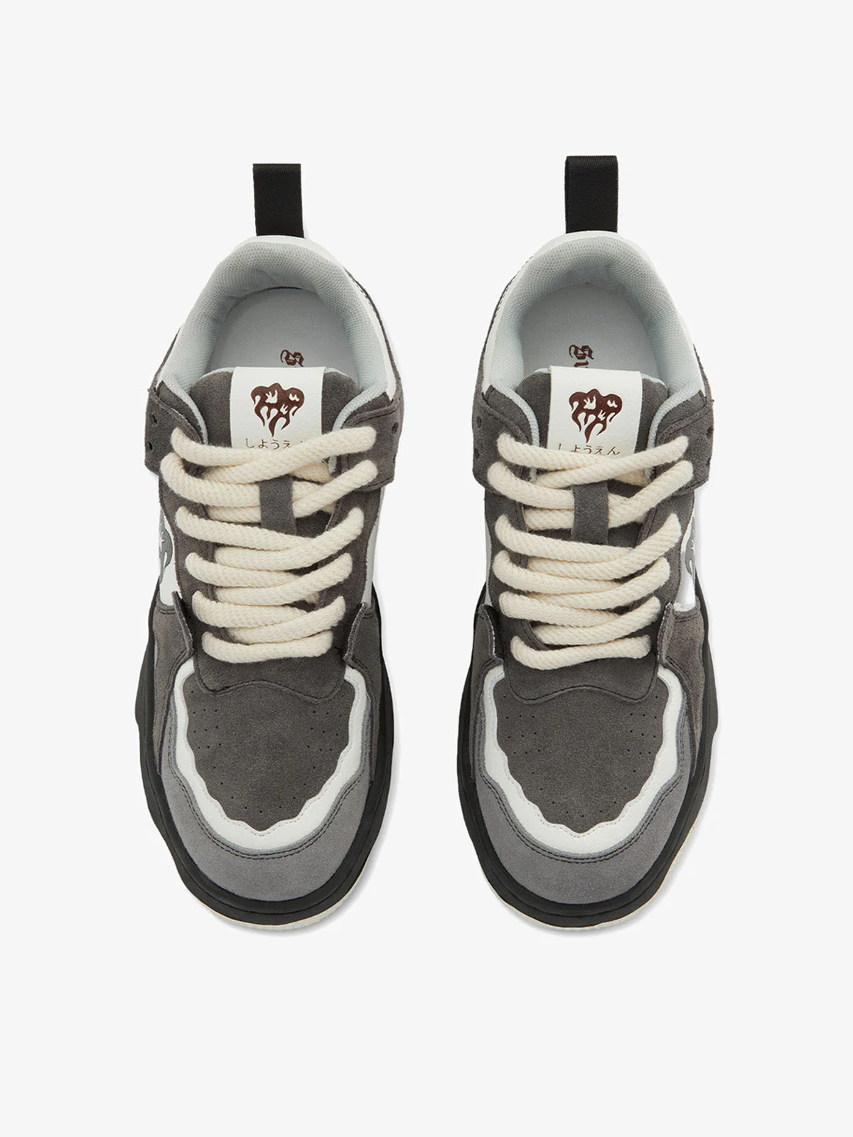 Monochrome Shadowwave Heavy-Duty Street Sneakers-1507 - Image 13