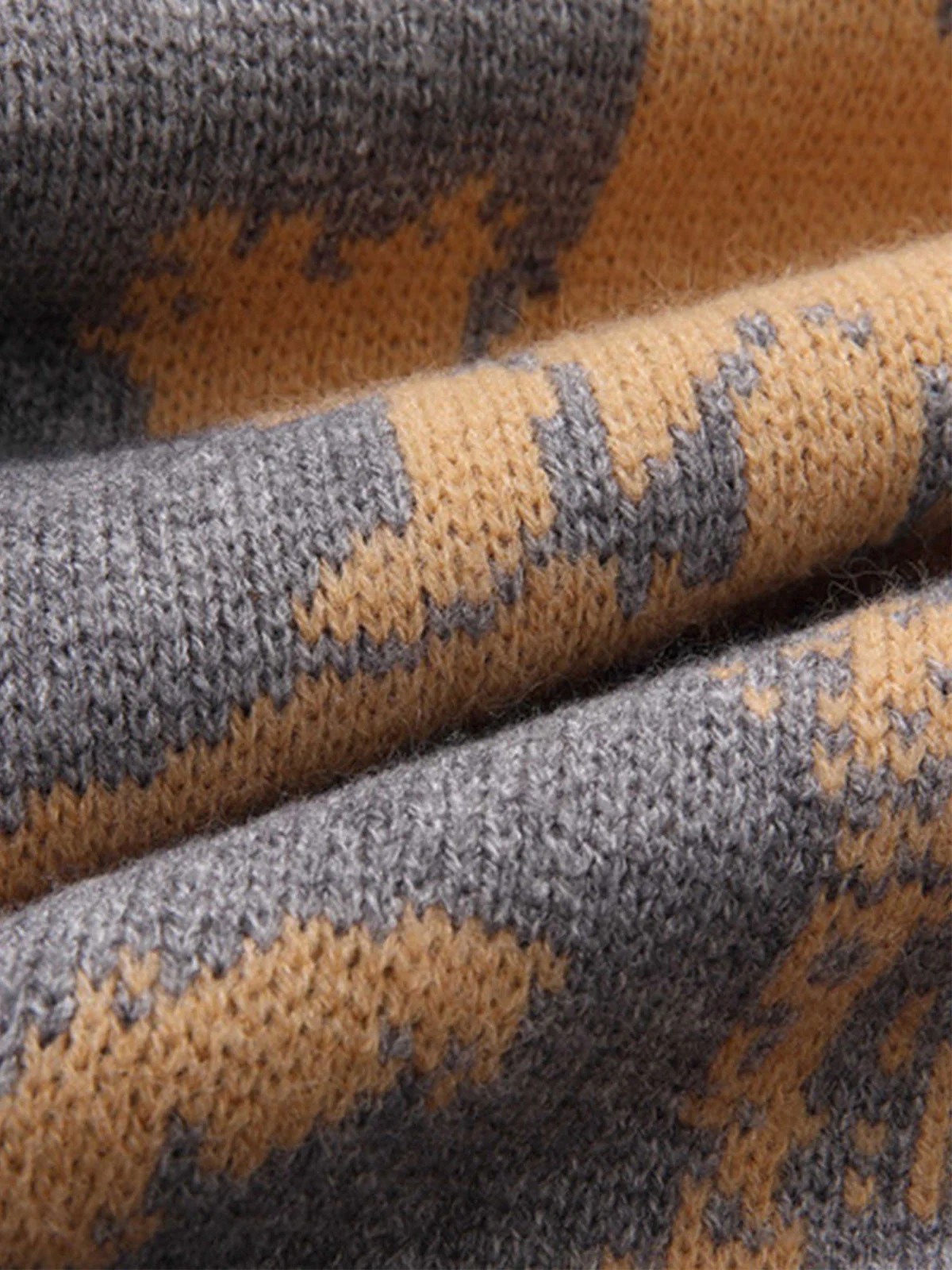 Thesupermade Vintage Portrait Knit Sweater - Image 6