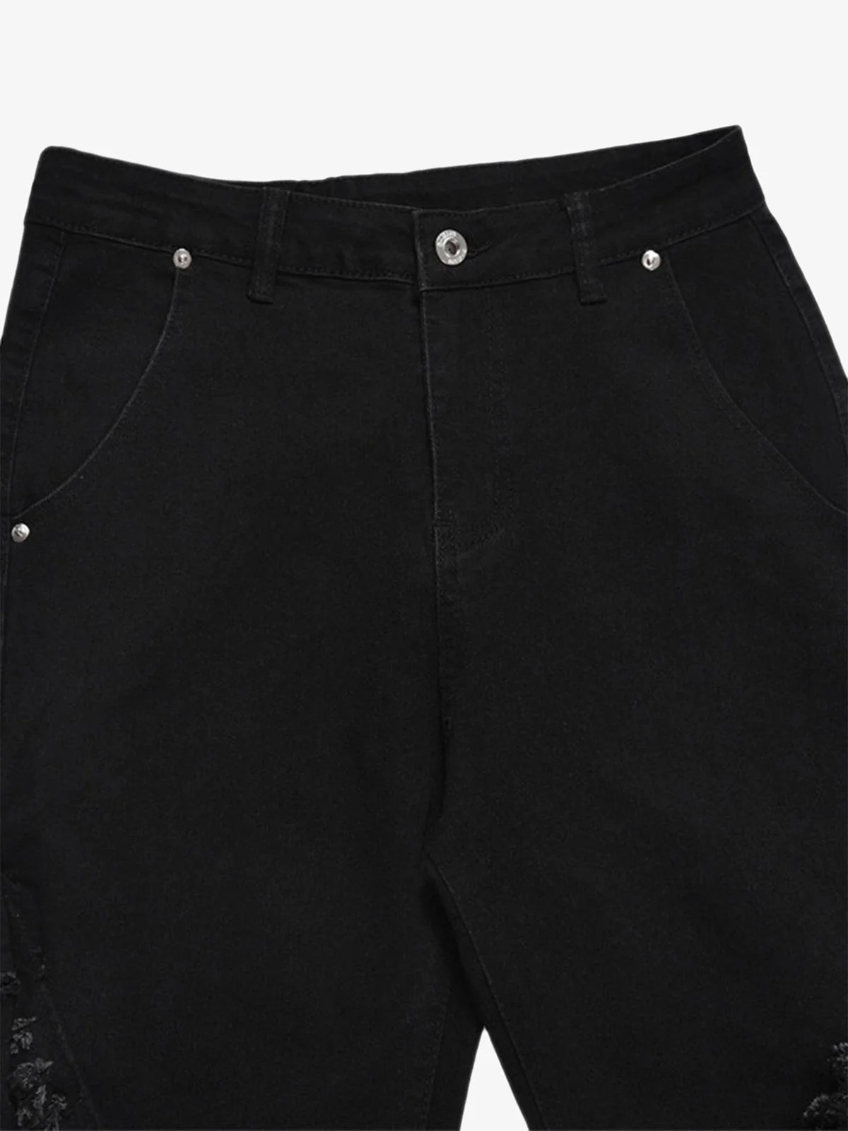 Thesupermade Vintage Rough Edge Flared Jeans - 1721 - Image 5