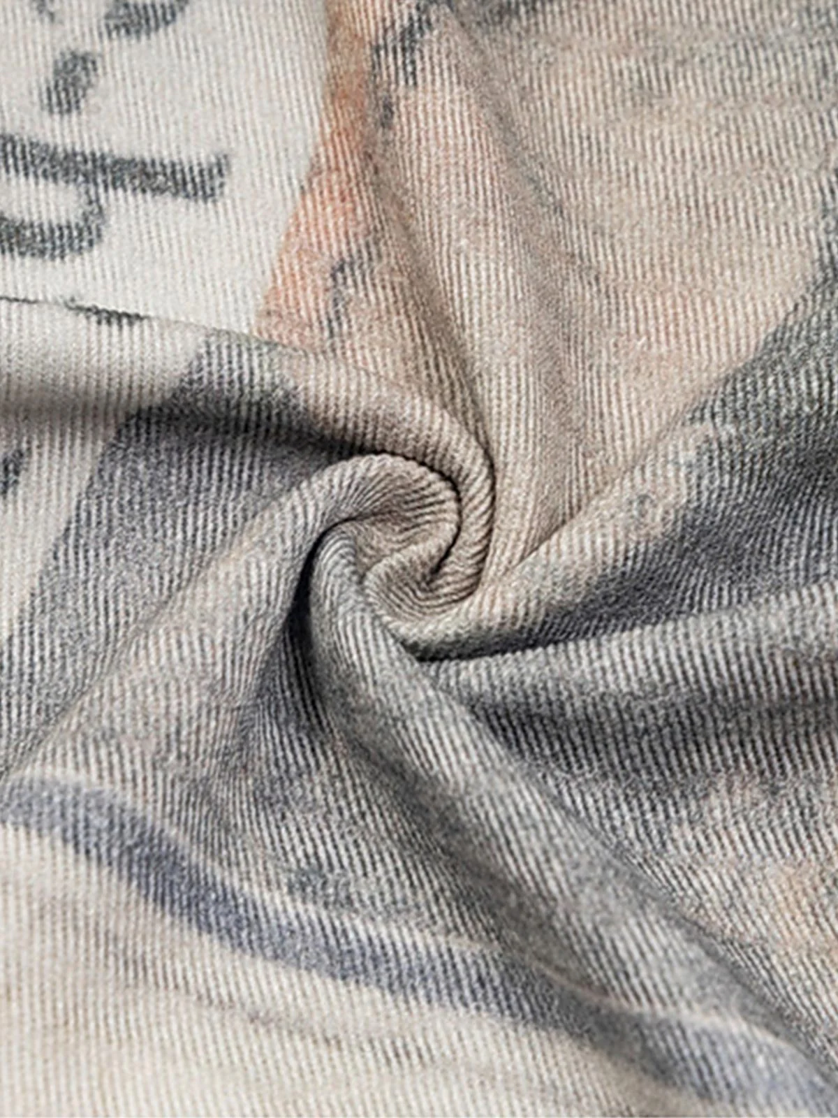 Graffiti Newspaper Baggy Jeans - 2404 - Image 13