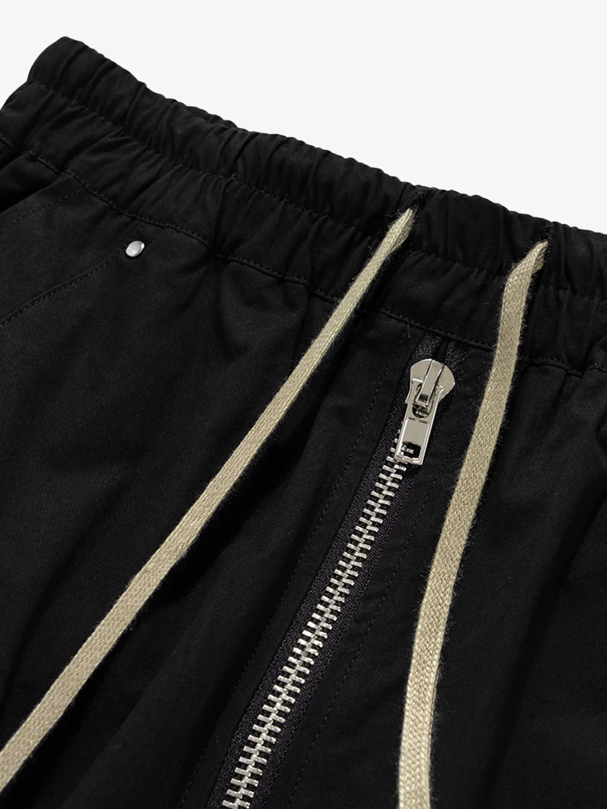 Woven Multi-Pocket Baggy Flared Pants - 2321 - Image 8