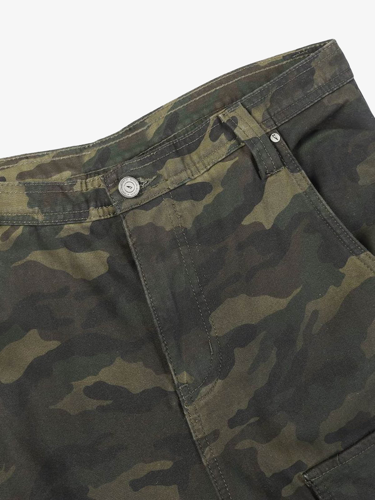 Wasteland Style Camouflage Baggy Cargo Pants - 2384 - Image 11