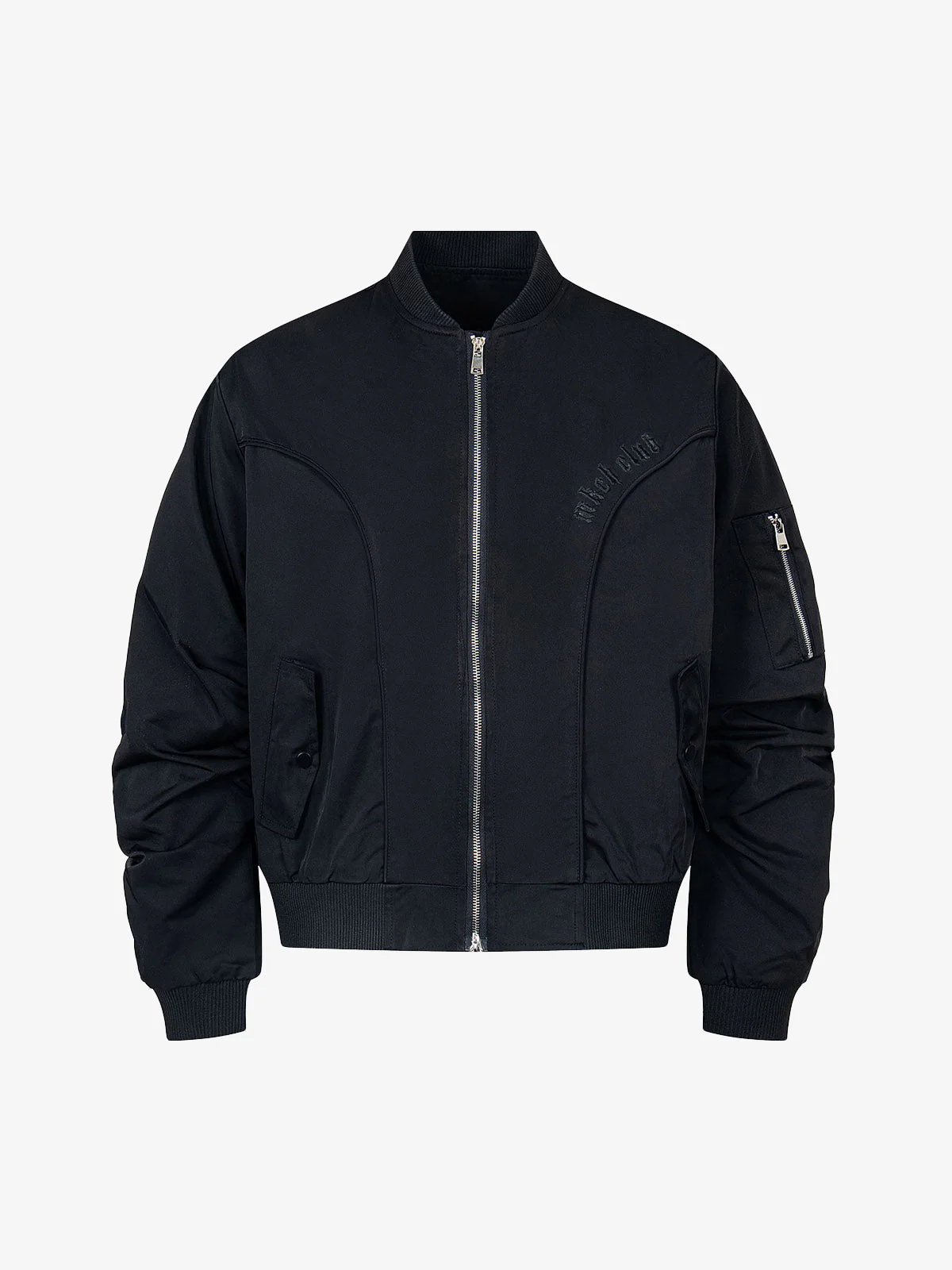 Retro Deconstructed Bomber Jacket - Image 2