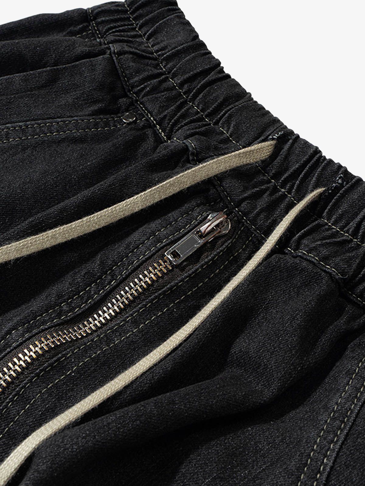 Street RO Washed Denim Cargo Jort - Image 11