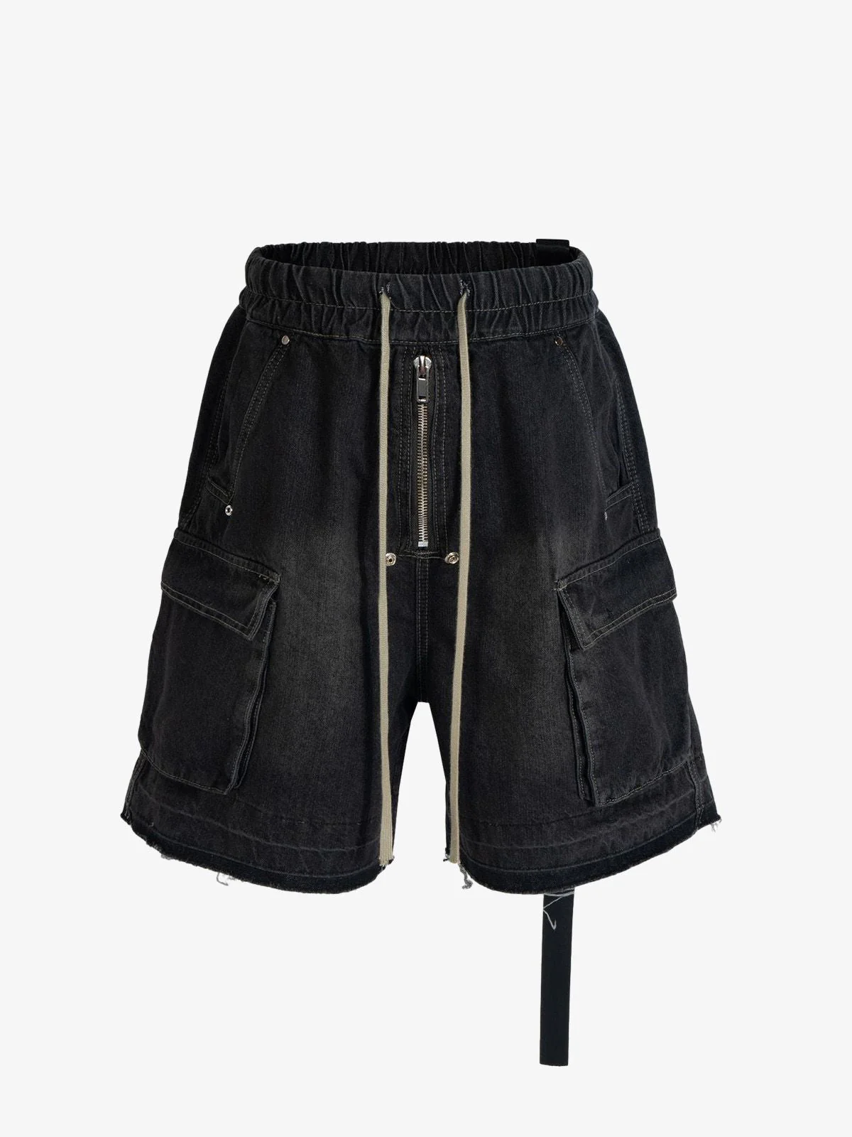Street RO Washed Denim Cargo Jort - Image 2