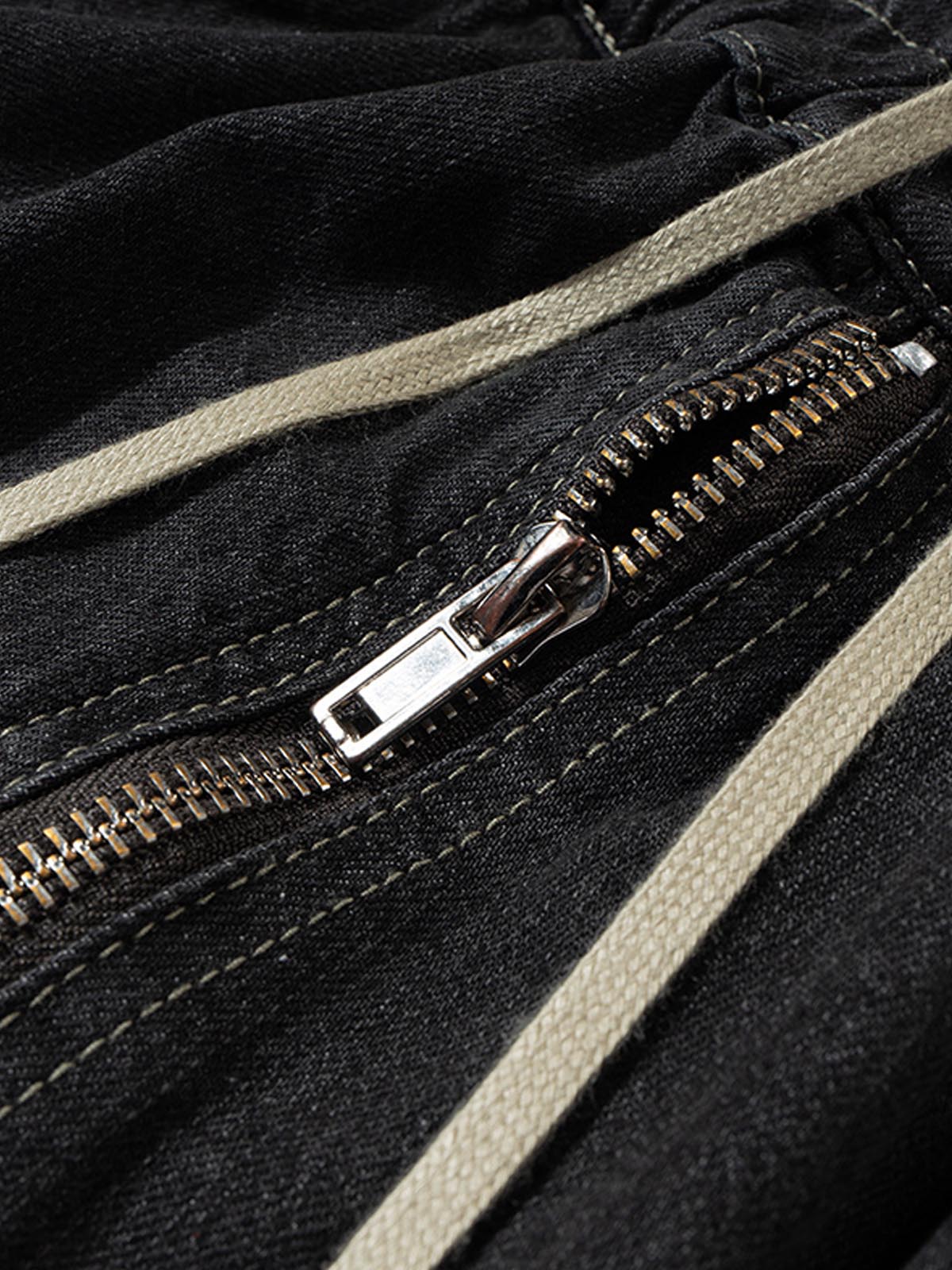 Street RO Washed Denim Cargo Jort - Image 9