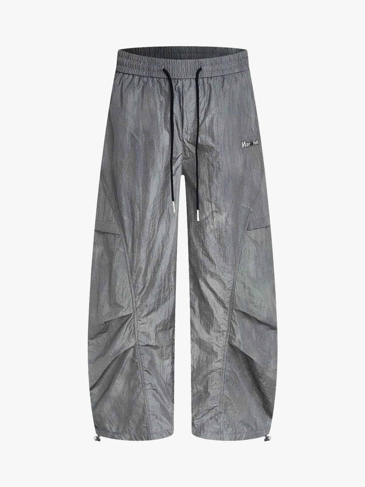 Retro Paratrooper Drape Barrel Pants - Image 6