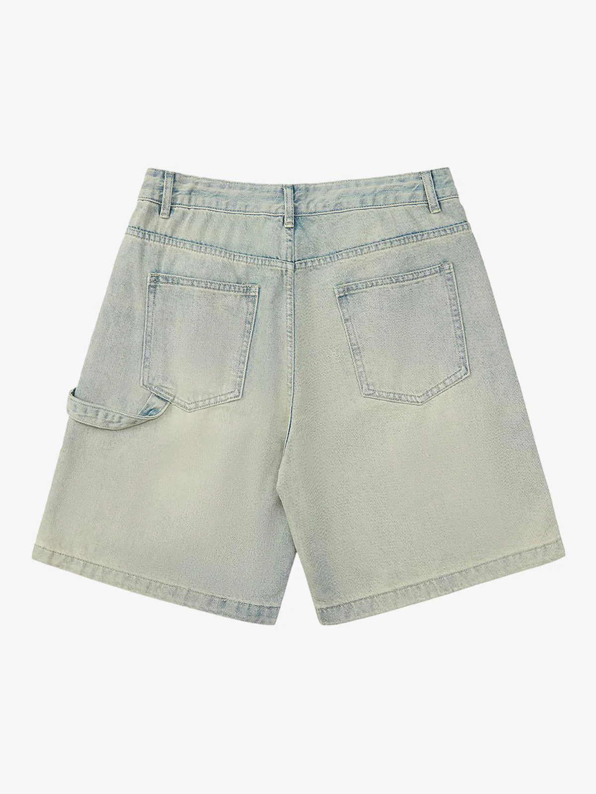 Thesupermade Retro Washed Hip-Hop Shorts - Image 12