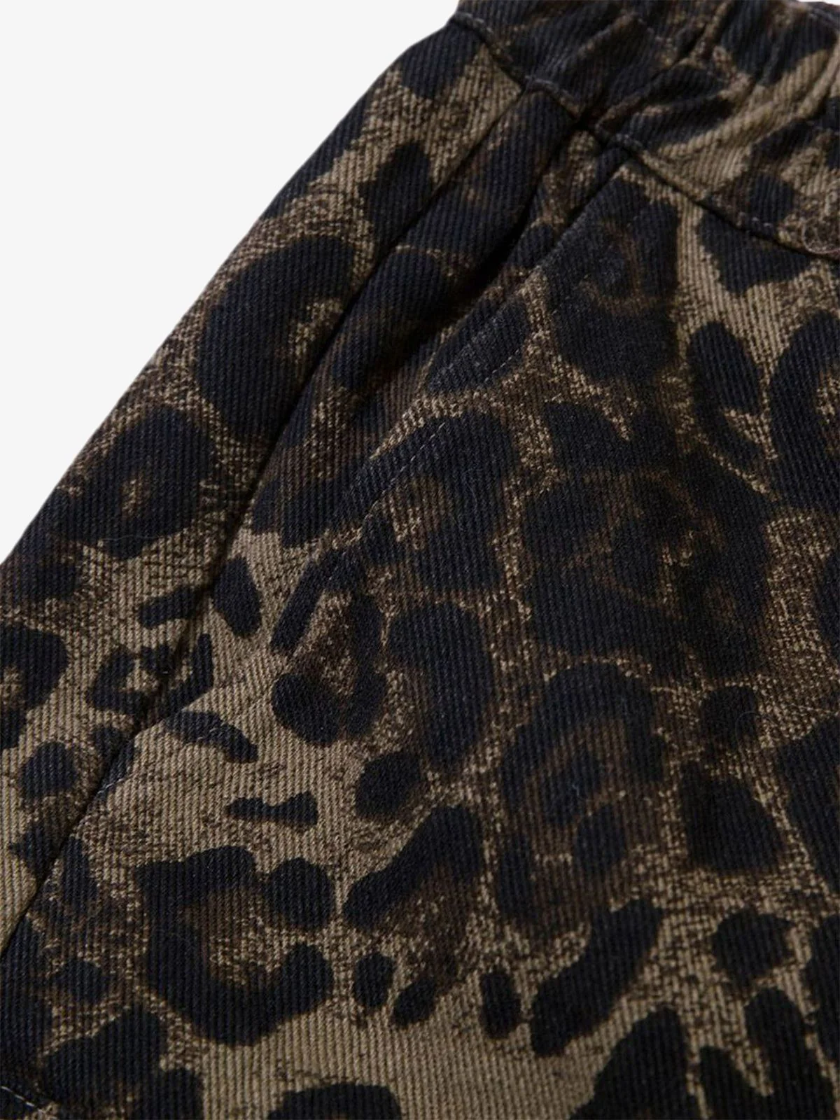 Thesupermade Street Leopard Print Shorts - 2021 - Image 4