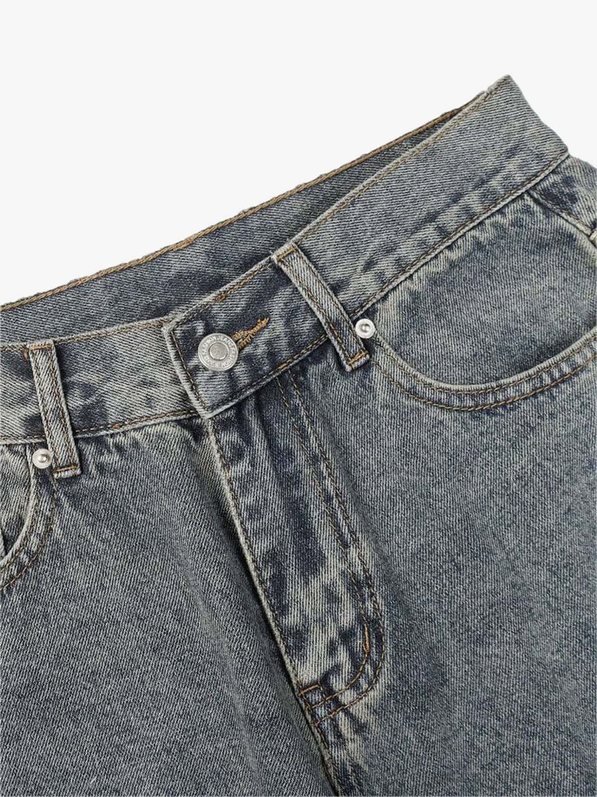 High Street Star Washed Jeans - 2150 - Image 10