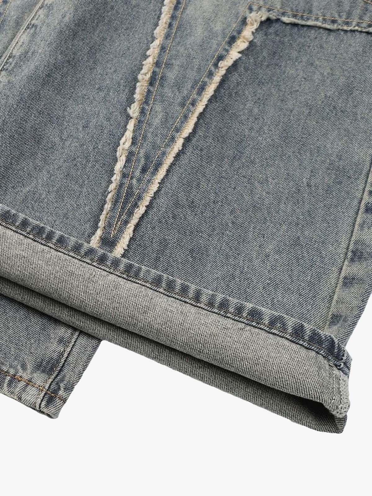 High Street Star Washed Jeans - 2150 - Image 12
