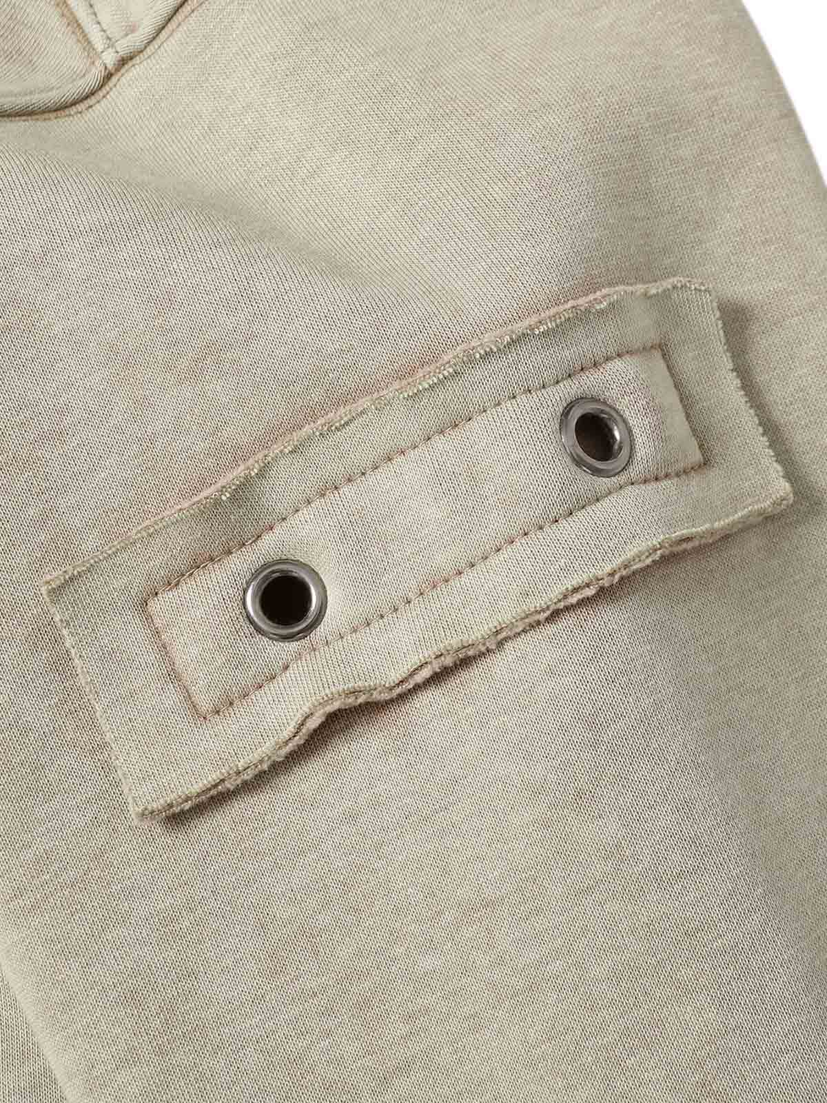 Wasteland Style Washed Zipper Up Sweatshirt - Image 6