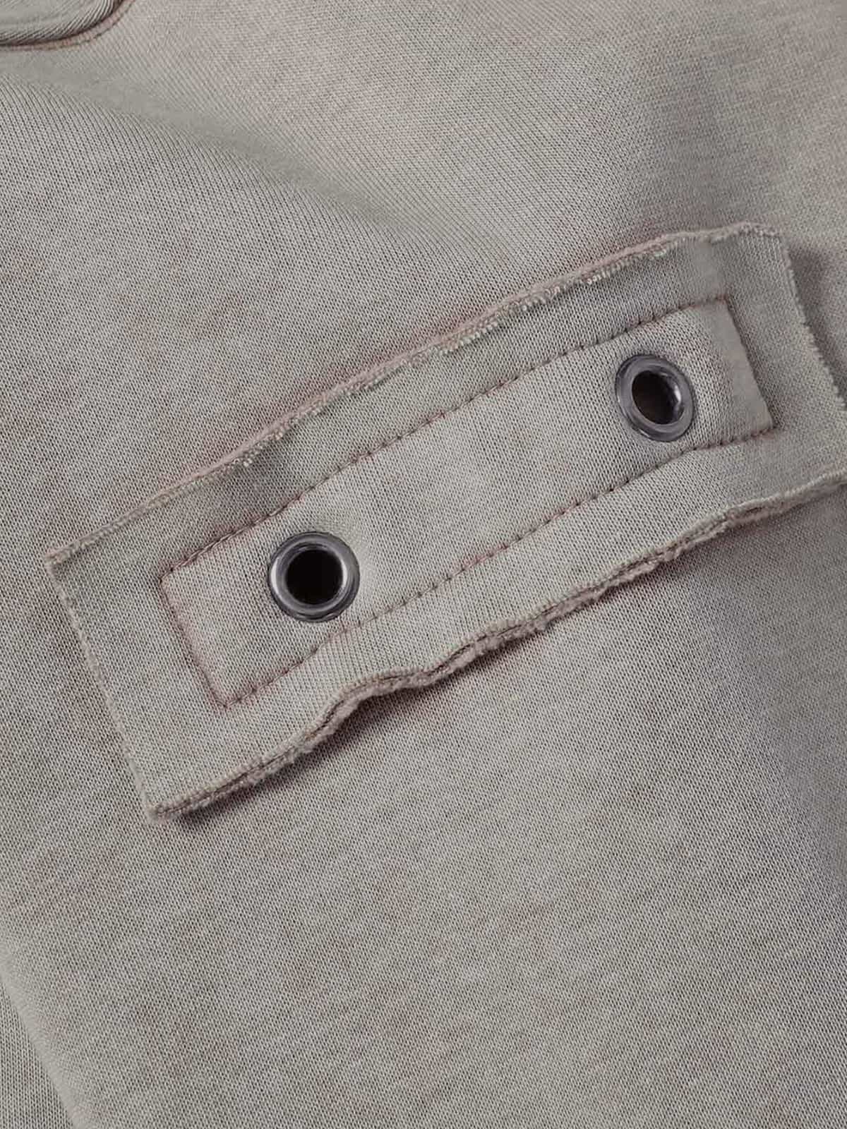 Wasteland Style Washed Zipper Up Sweatshirt - Image 9