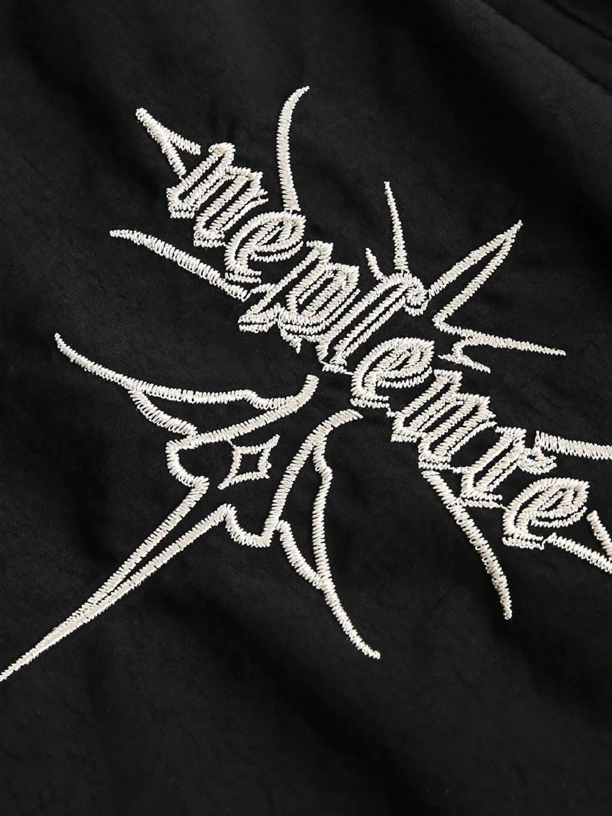 Embroidered Fur Hooded Quilted Jacket - Image 7