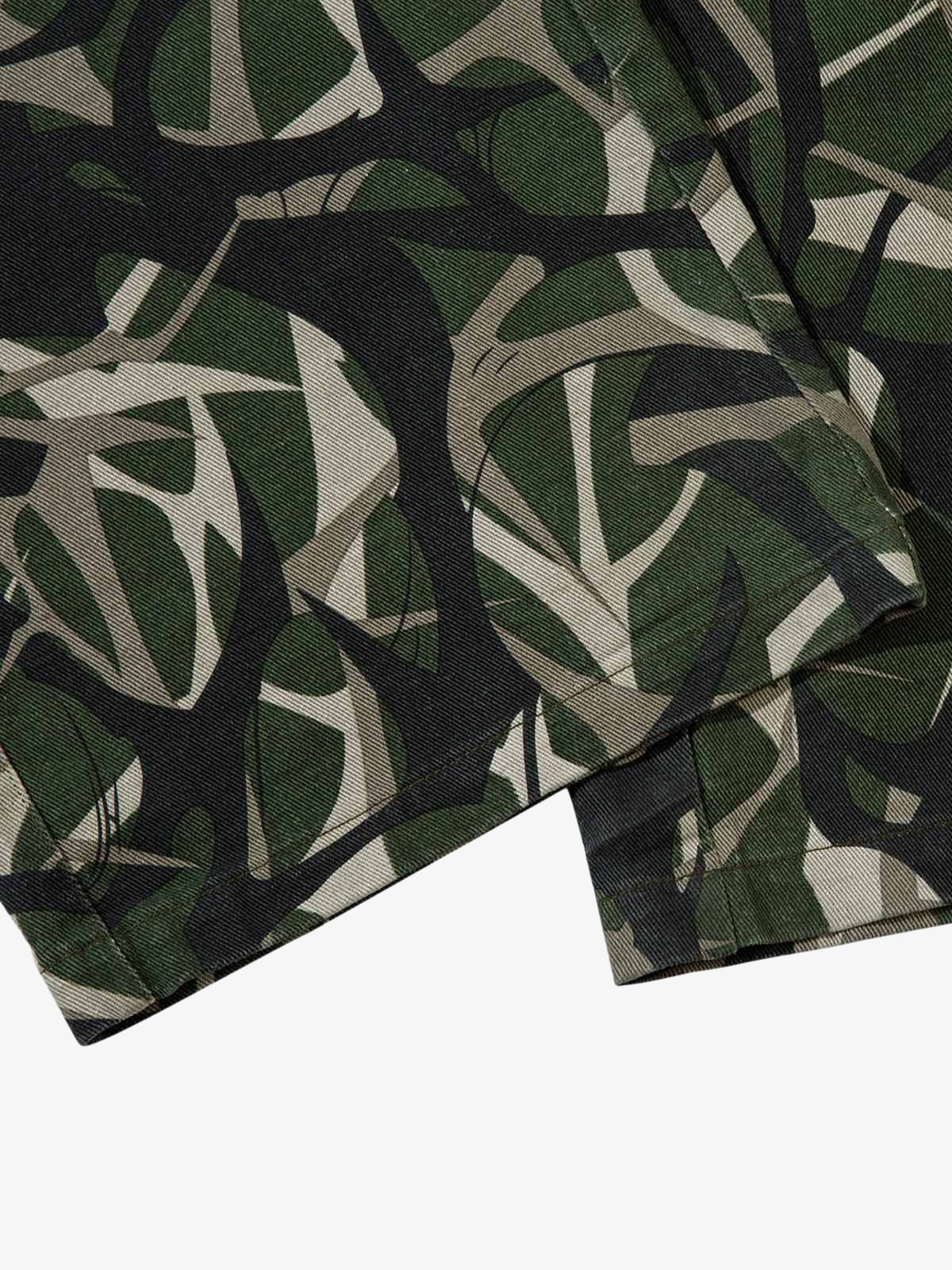 Camouflage Multi-Pocket Cargo Pants - Image 6