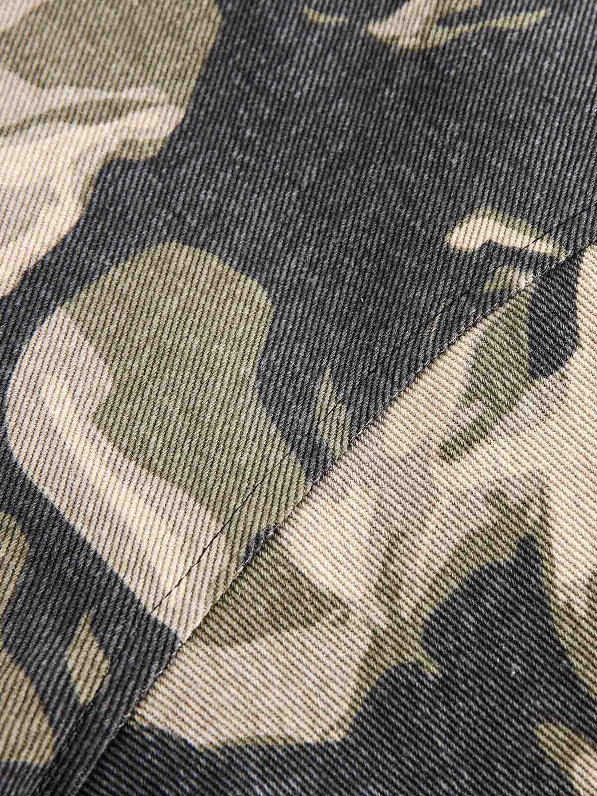 Thesupermade Camouflage Fur Hooded Jacket - 2353 - Image 13