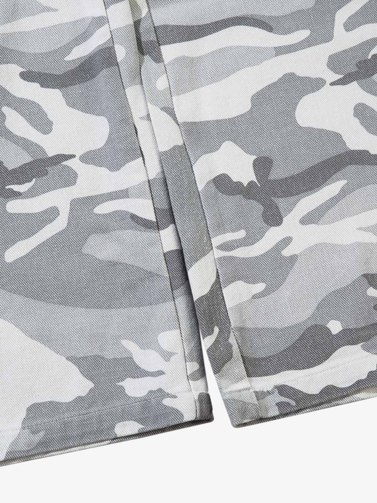 Camouflage Multi Pocket Cargo Pants - 2289 - Image 12