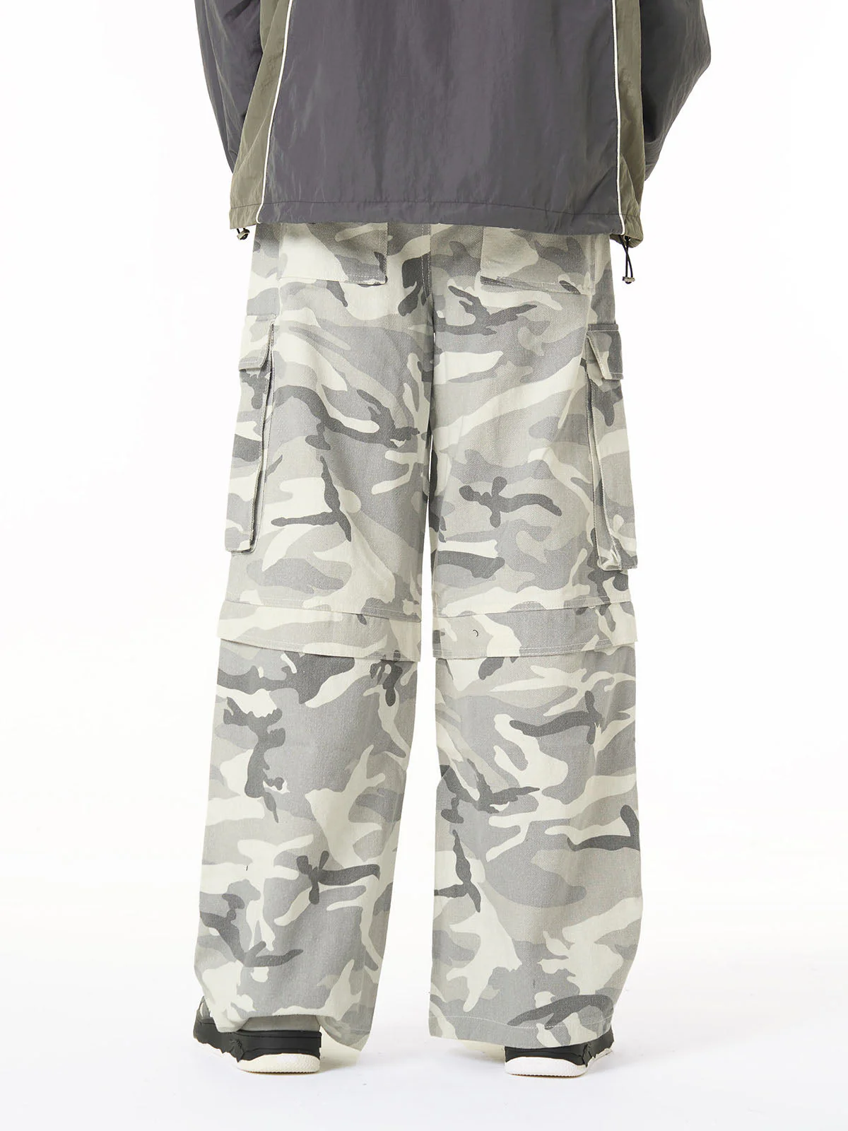 Camouflage Multi Pocket Cargo Pants - 2289 - Image 4