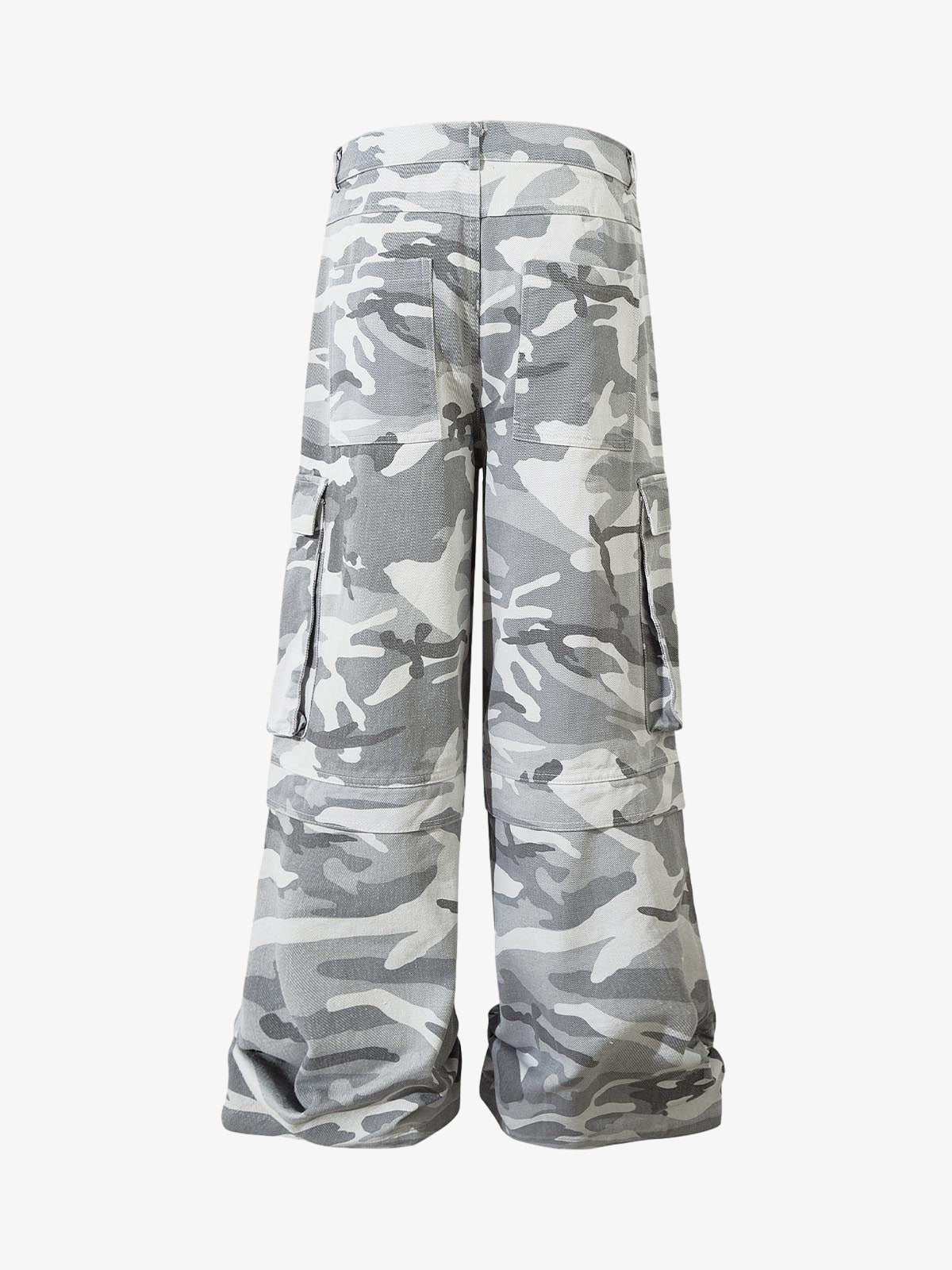 Camouflage Multi Pocket Cargo Pants - 2289 - Image 7