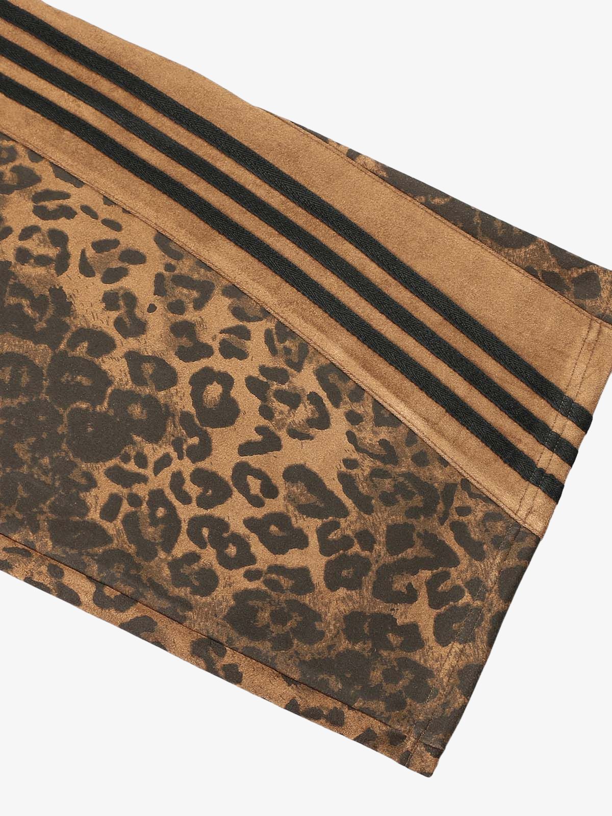 French Terry Cheetah Print Suede Tracksuit - 2277 - Image 11