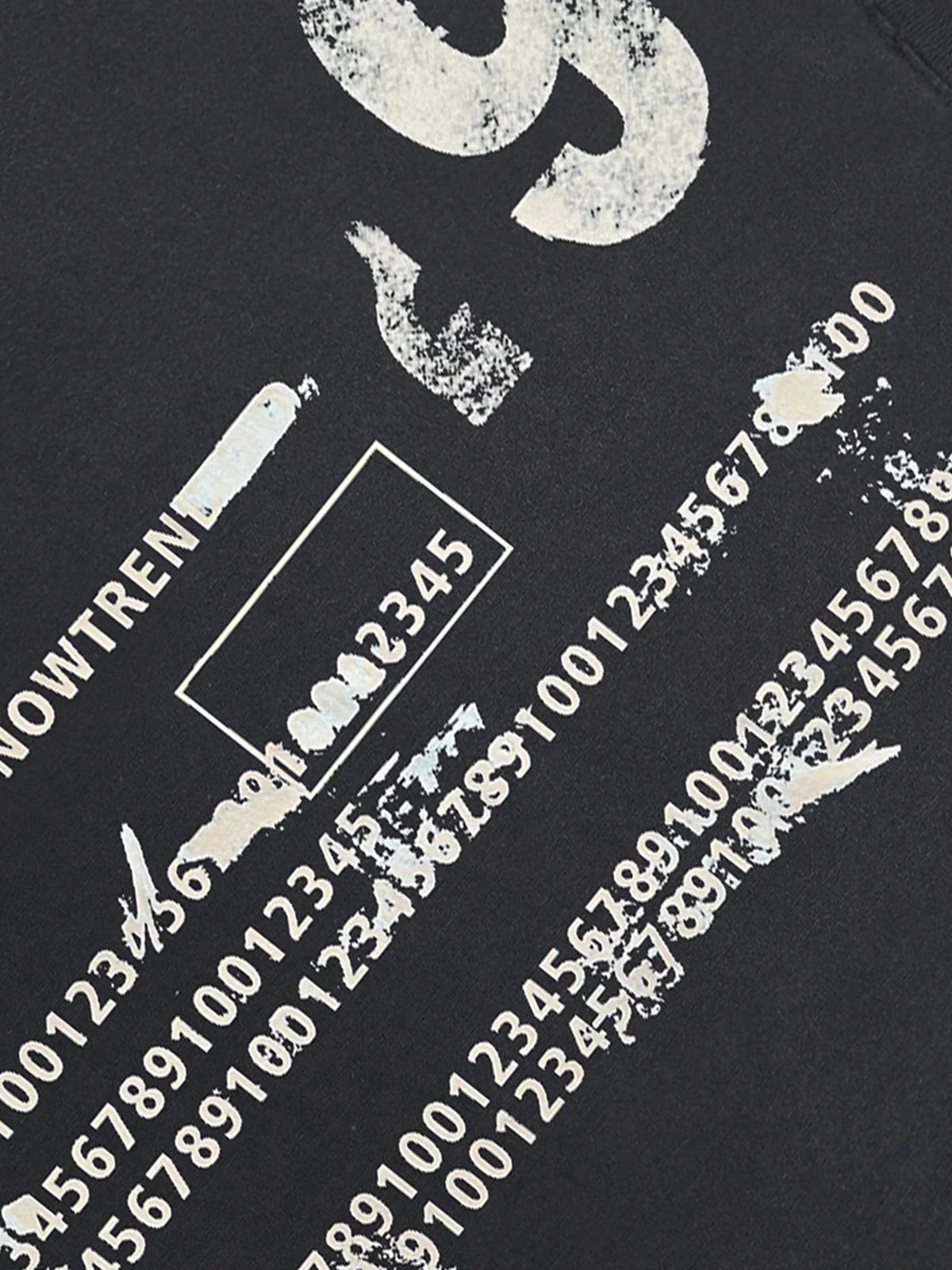Distressed Digital Print T-shirt - Image 6