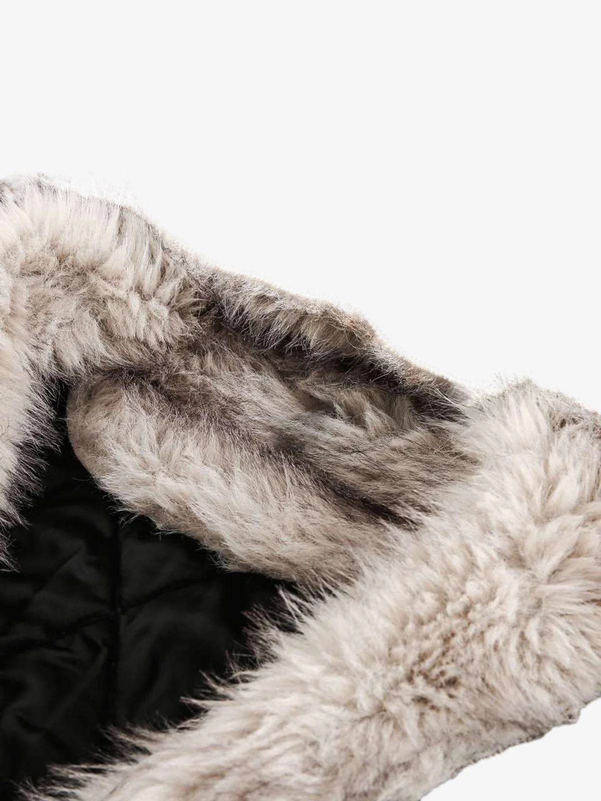 Cotton Washed Fur Hooded Jacket - 2265 - Image 9