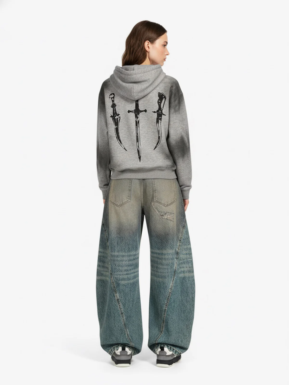 Supermade Ă— Mortemartt Graphic Hooded Jacket- 2279 - Image 4