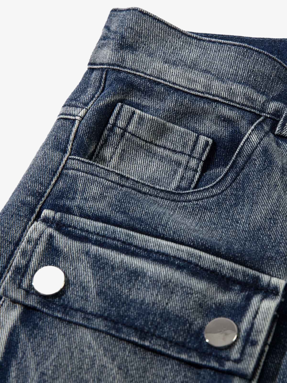Thesupermade High Street Embroidery Hip-Hop Jeans - 2122 - Image 21