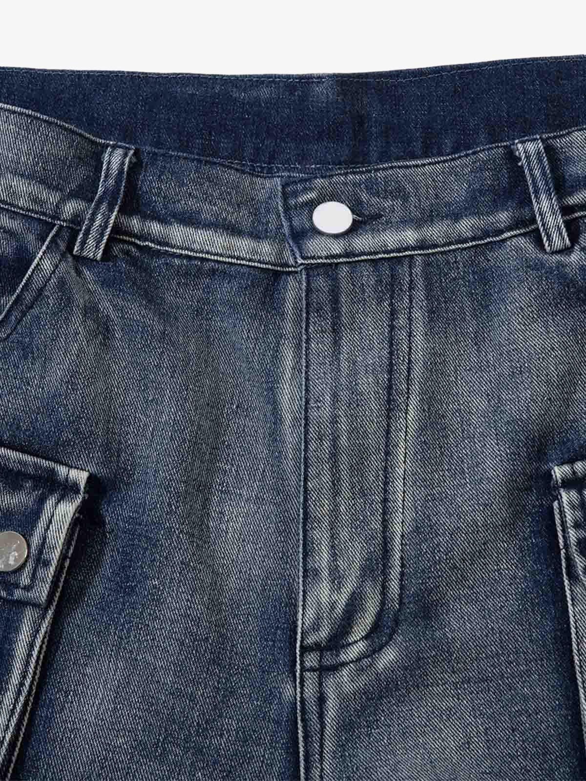 Thesupermade High Street Embroidery Hip-Hop Jeans - 2122 - Image 22