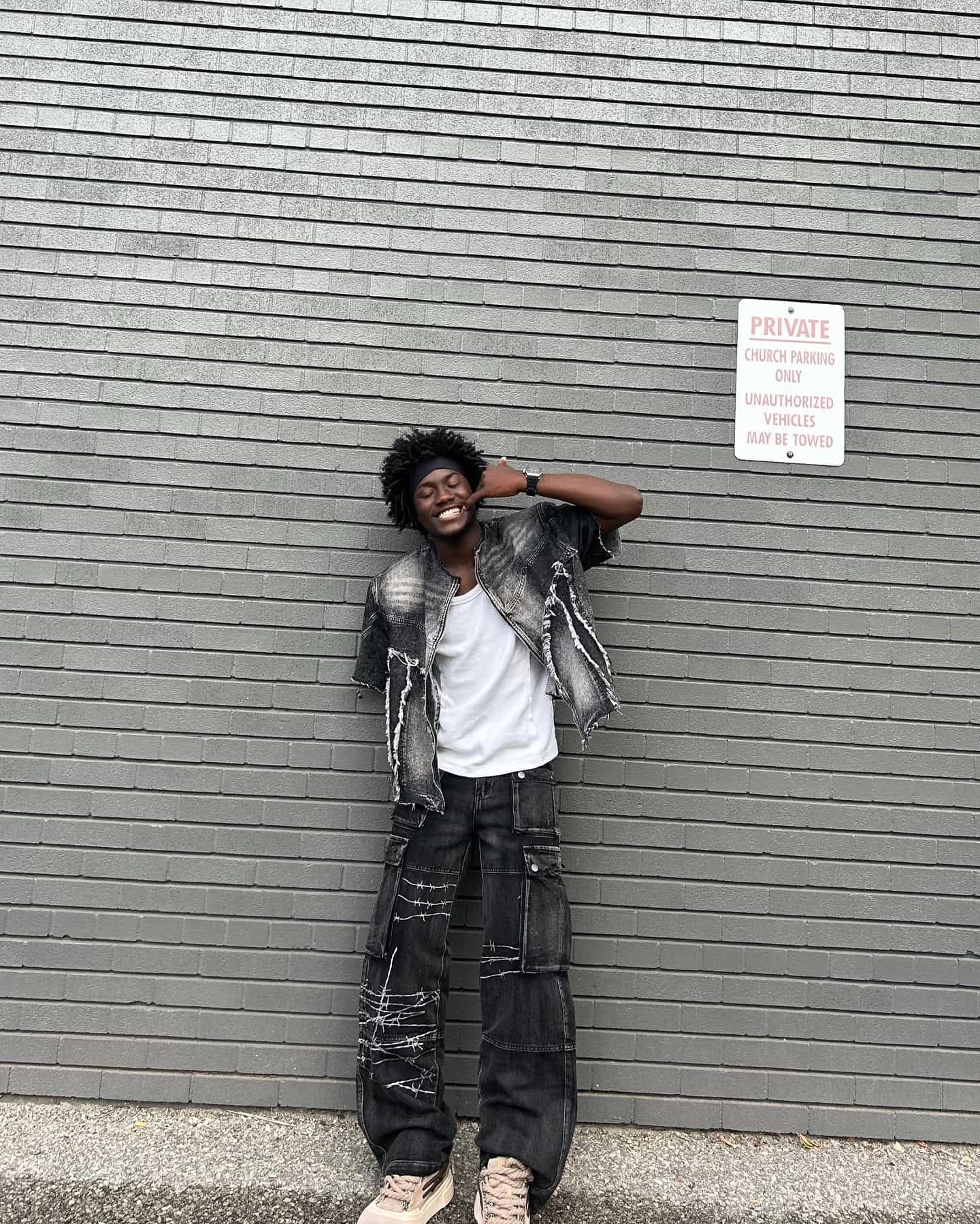 Thesupermade High Street Embroidery Hip-Hop Jeans - 2122 - Image 8