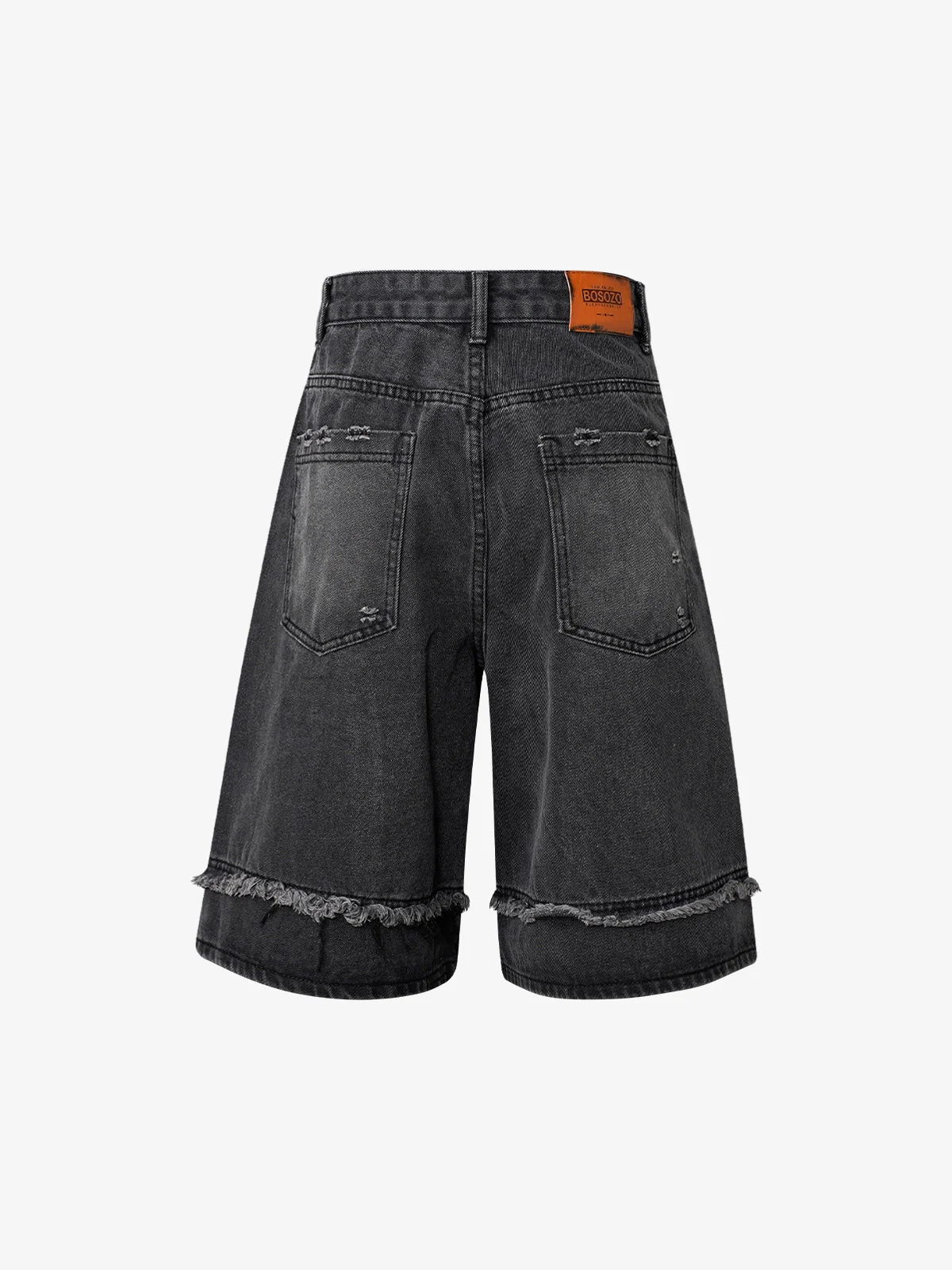 Thesupermade High Street Washed Distressed Denim Shorts - 2100 - Image 3