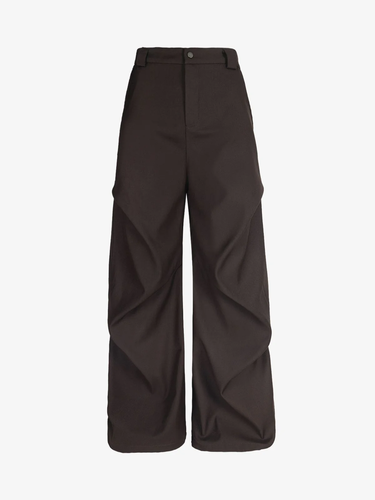 Woven Retro Cleanfit Pleated Drape Pants - Image 6