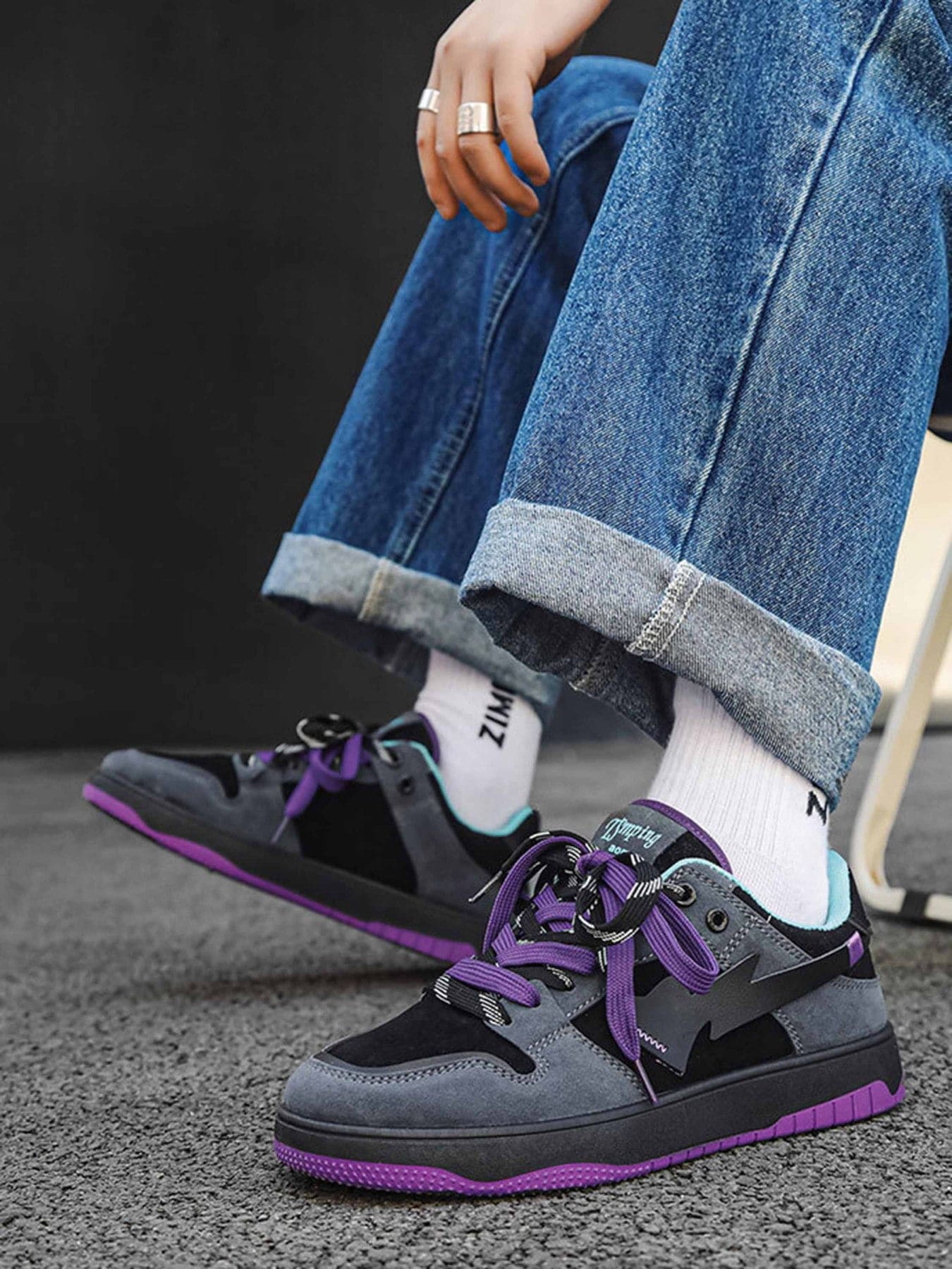Thesupermade Retro Color-Blocked Casual Shoes - 1974 - Image 2
