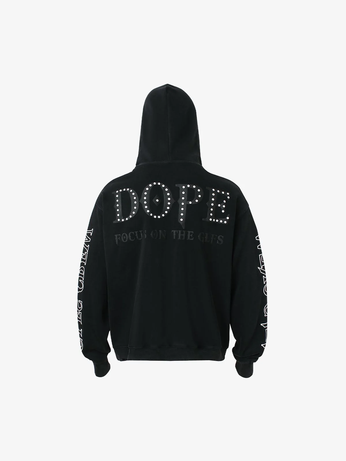 Thesupermade Rivet-adorned Graphic Hoodies - Image 4