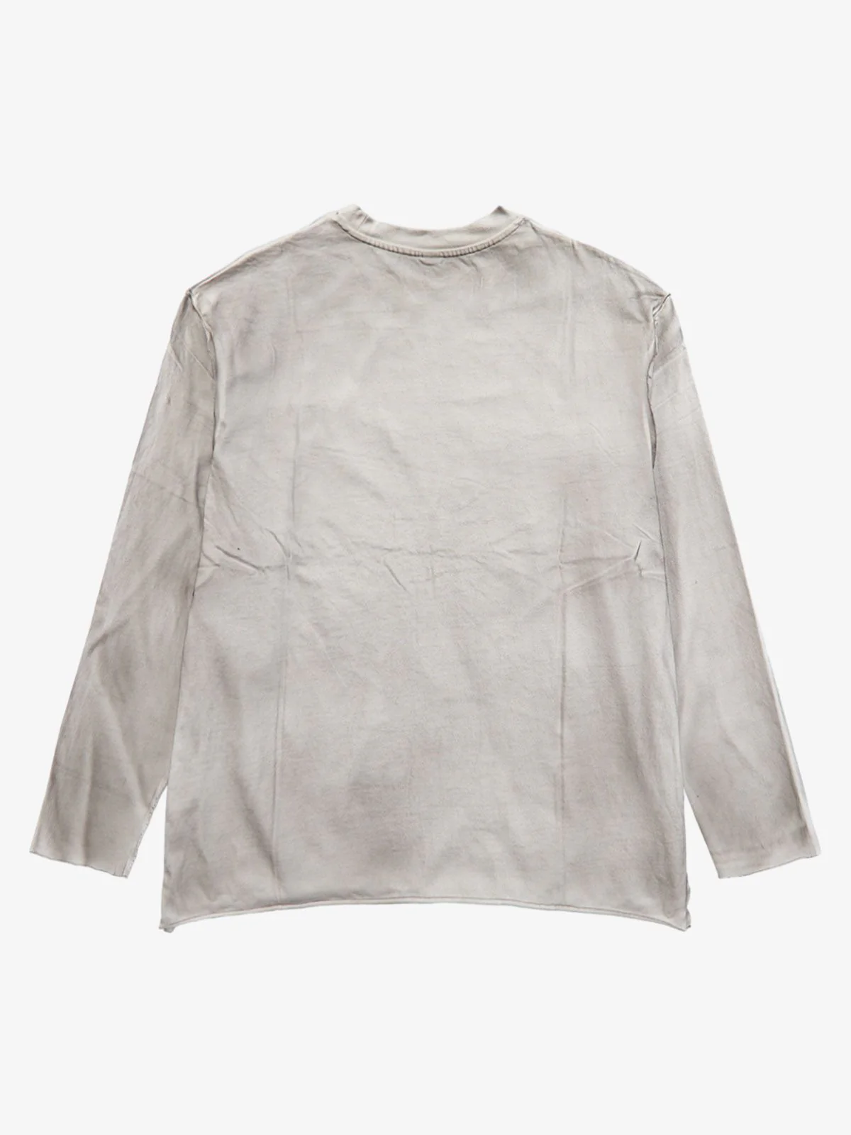 Thesupermade Washed Edge Long Sleeve T-Shirt - Image 5
