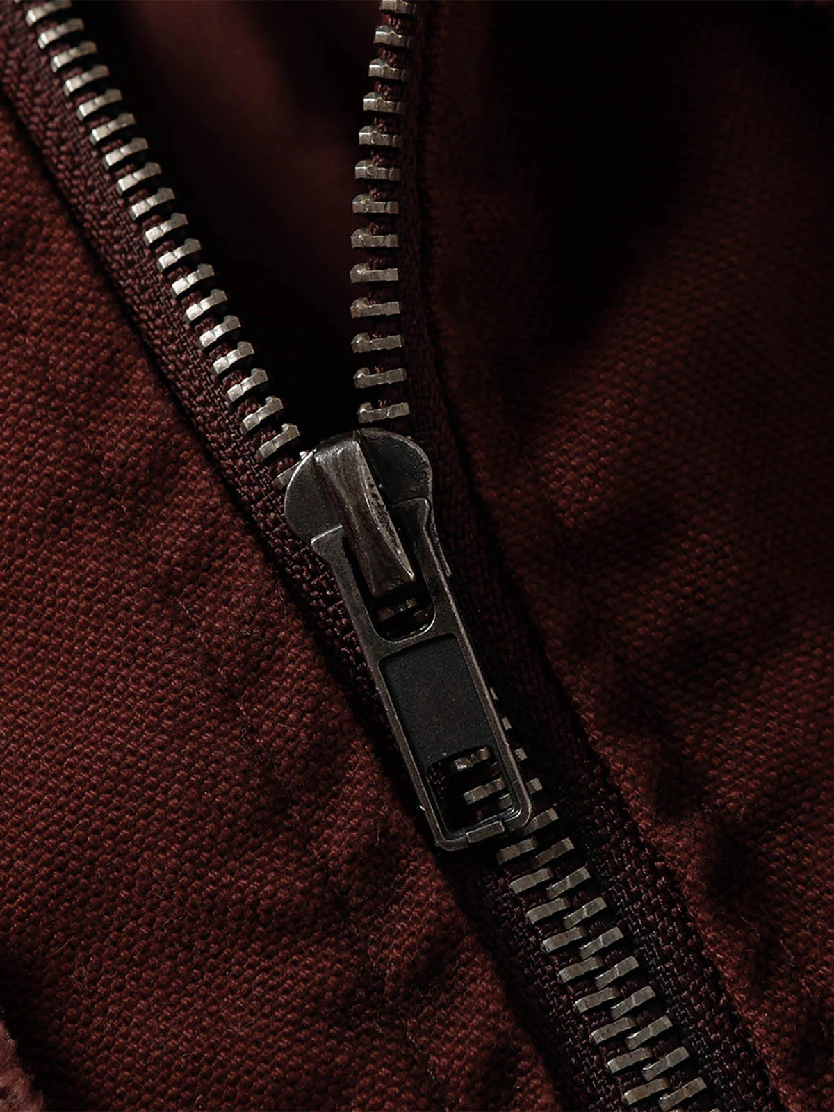 Thesupermade Washed Distressed Fur Hooded Jacket - Image 16