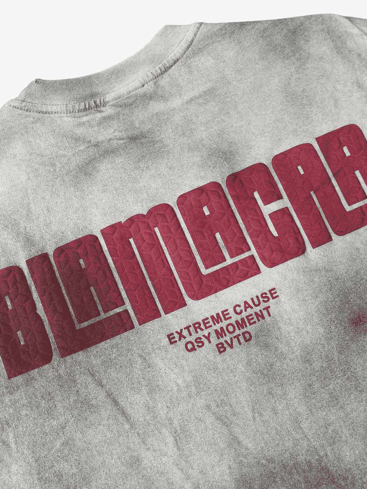 Thesupermade Washed Print 11 Street Rap T-Shirt - Image 9