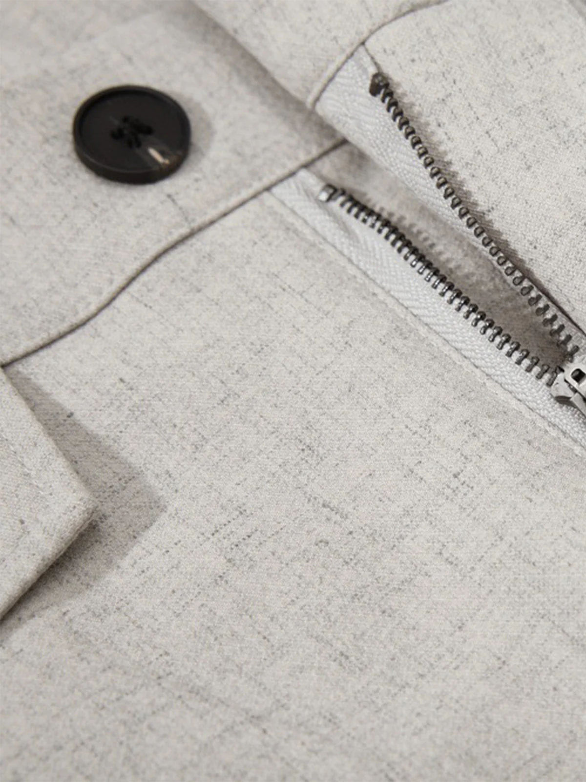 Tie Detail Relaxed Fit Draped Suit Pants - Image 12