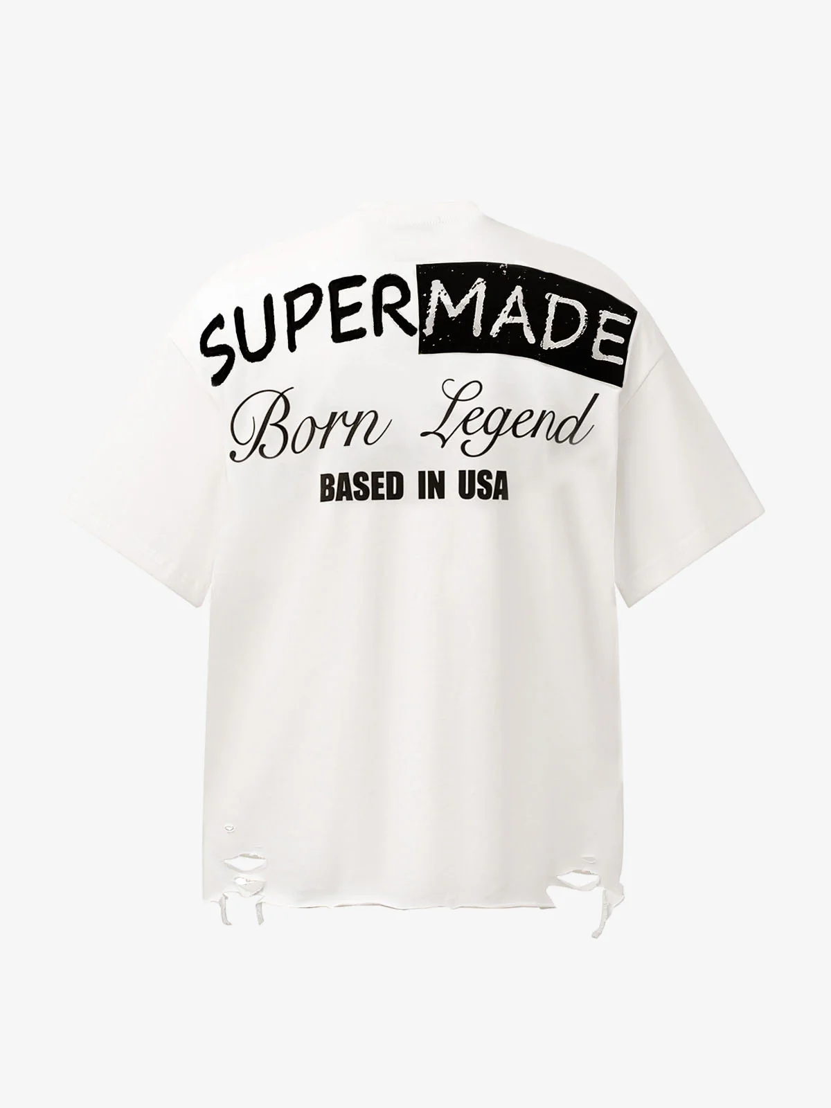 Retro Letter Lip Graphic T-Shirt - Image 7