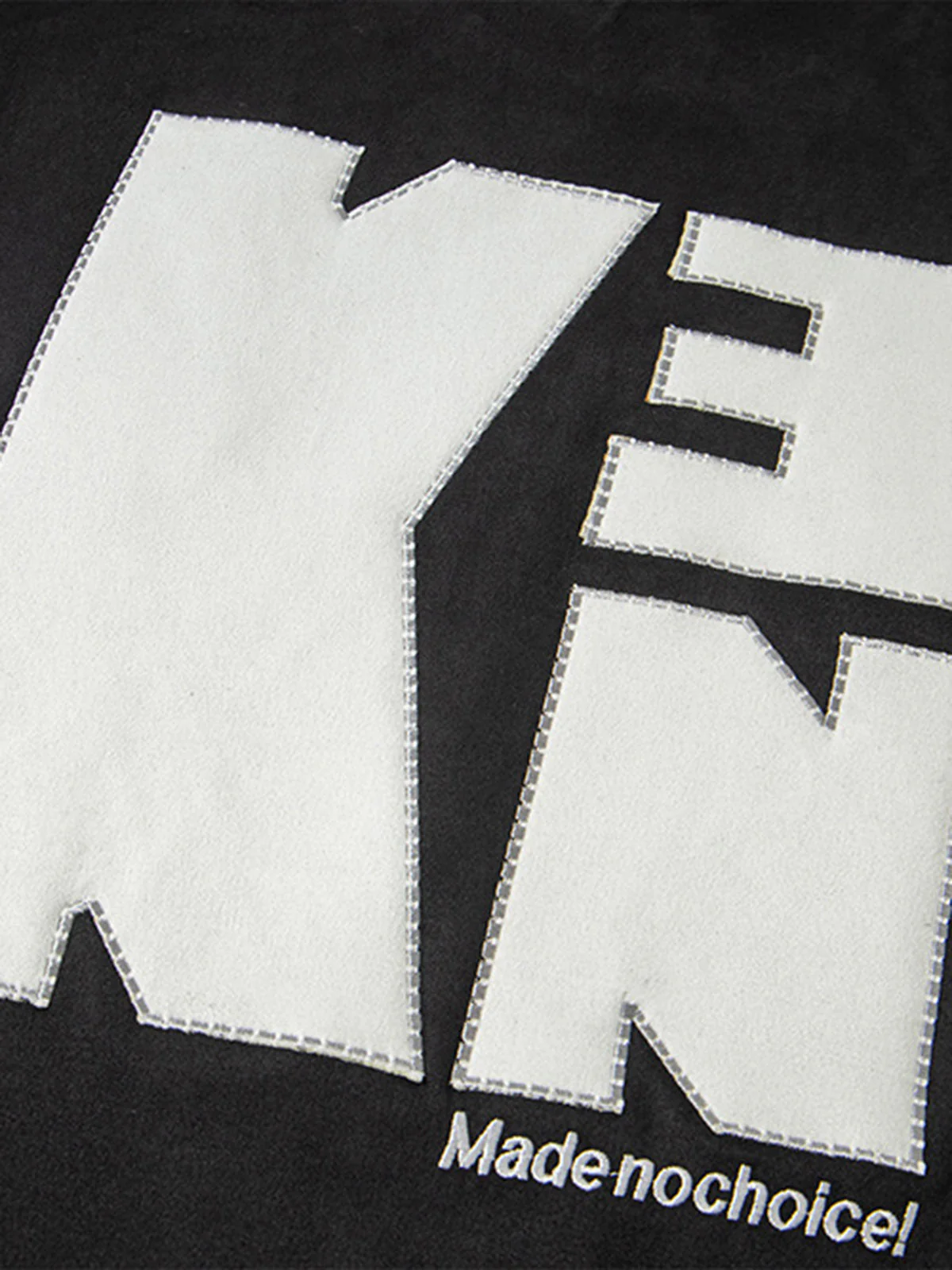 Embroidered Neckline Oversized T-Shirt - Image 4
