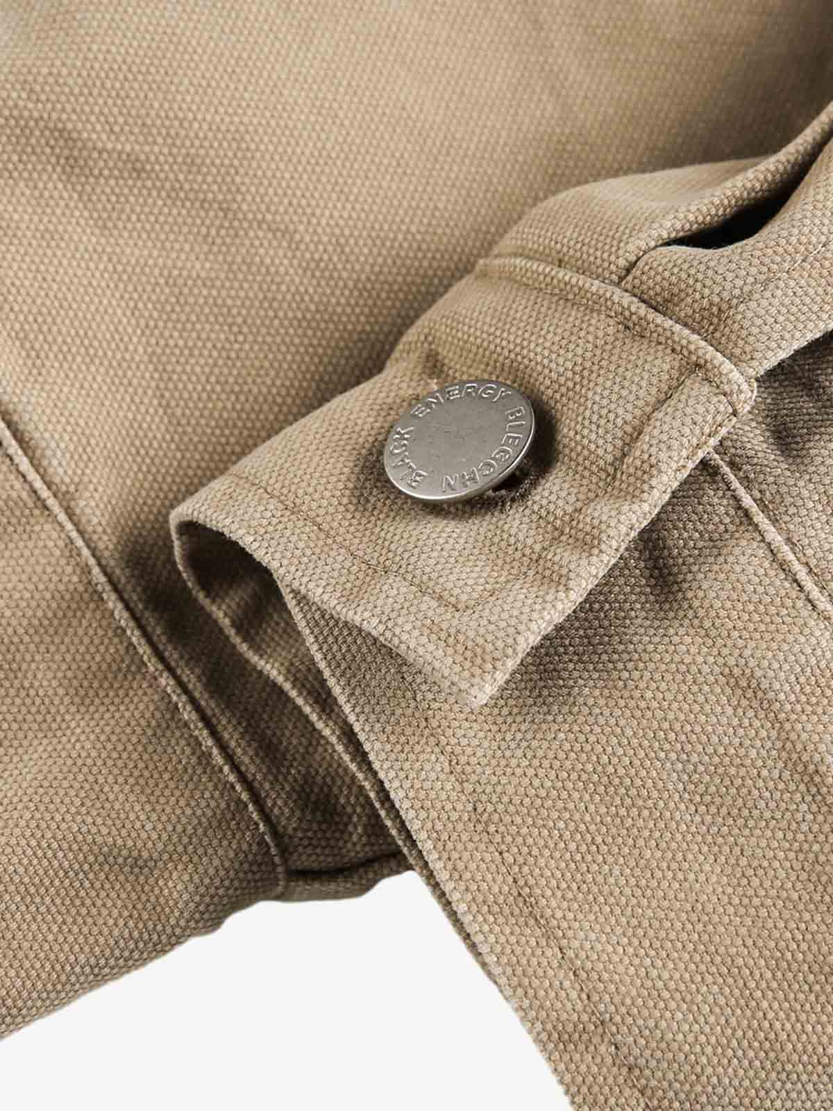 Utility Pocket Detail Snap Button Jacket - Image 8