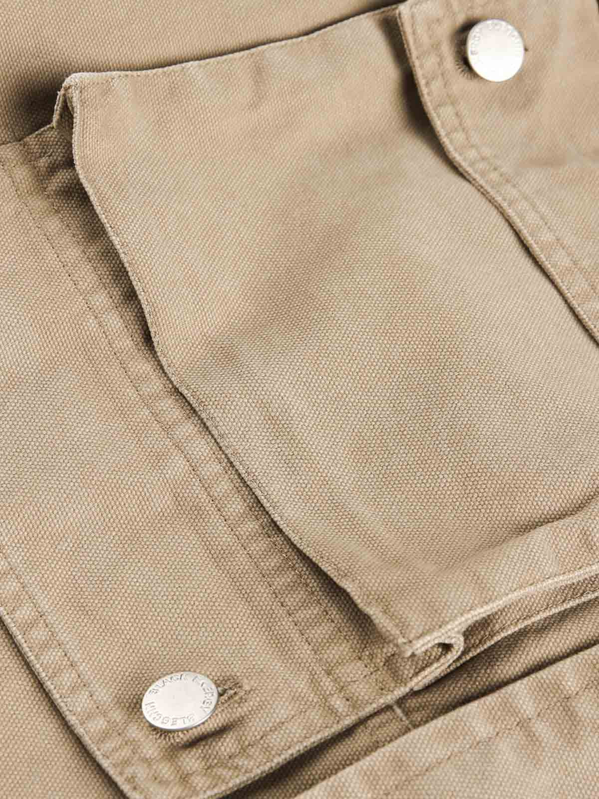 Utility Pocket Detail Snap Button Jacket - Image 9