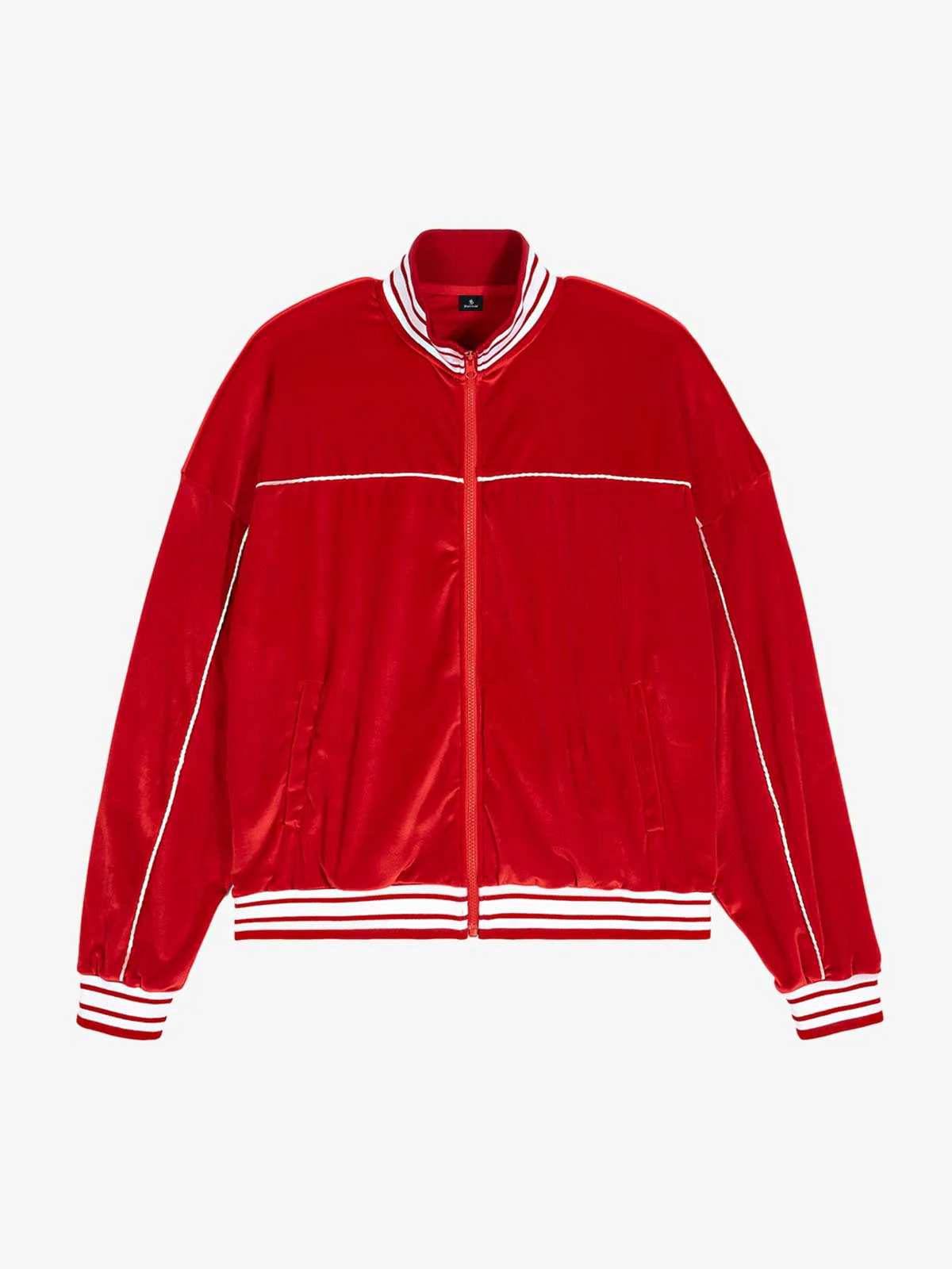 Velour Piping Panel Track Jacket - Image 3