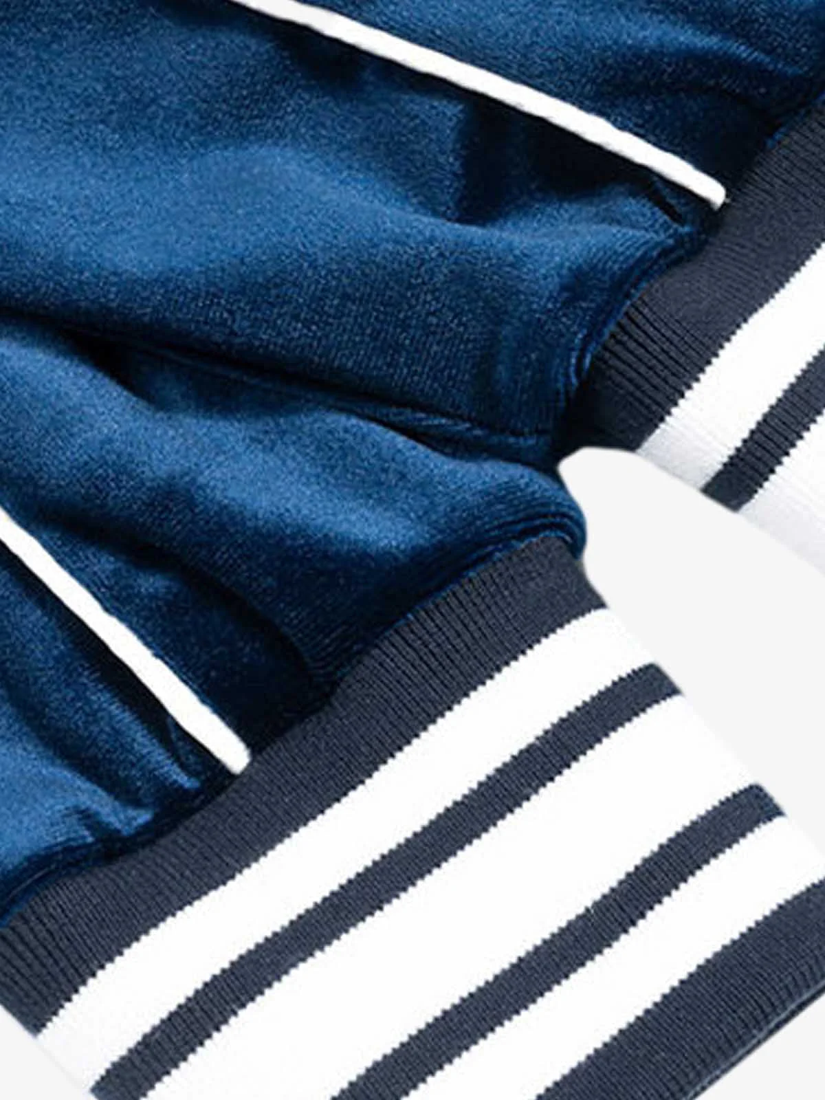 Velour Piping Panel Track Jacket - Image 8